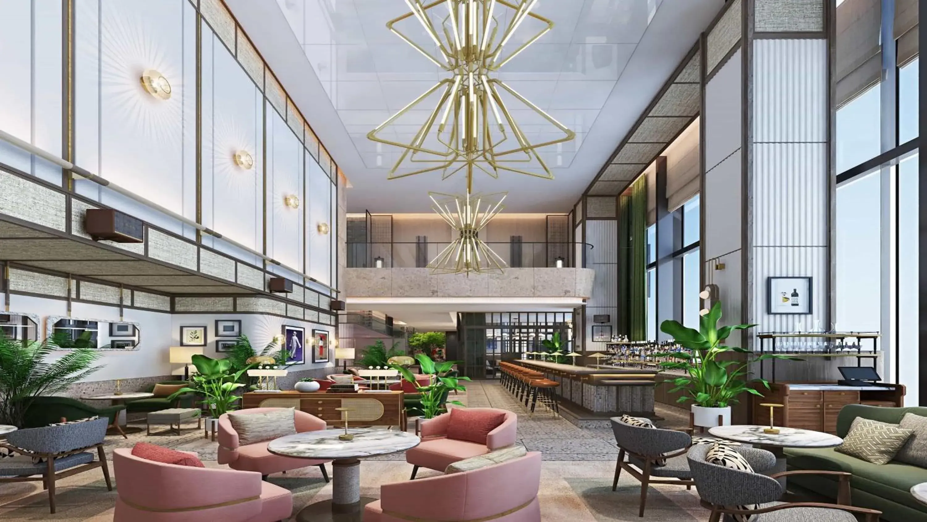 Lounge or bar in Kimpton Tsim Sha Tsui Hong Kong Lounge or bar in Kimpton Tsim Sha Tsui Hong Kong