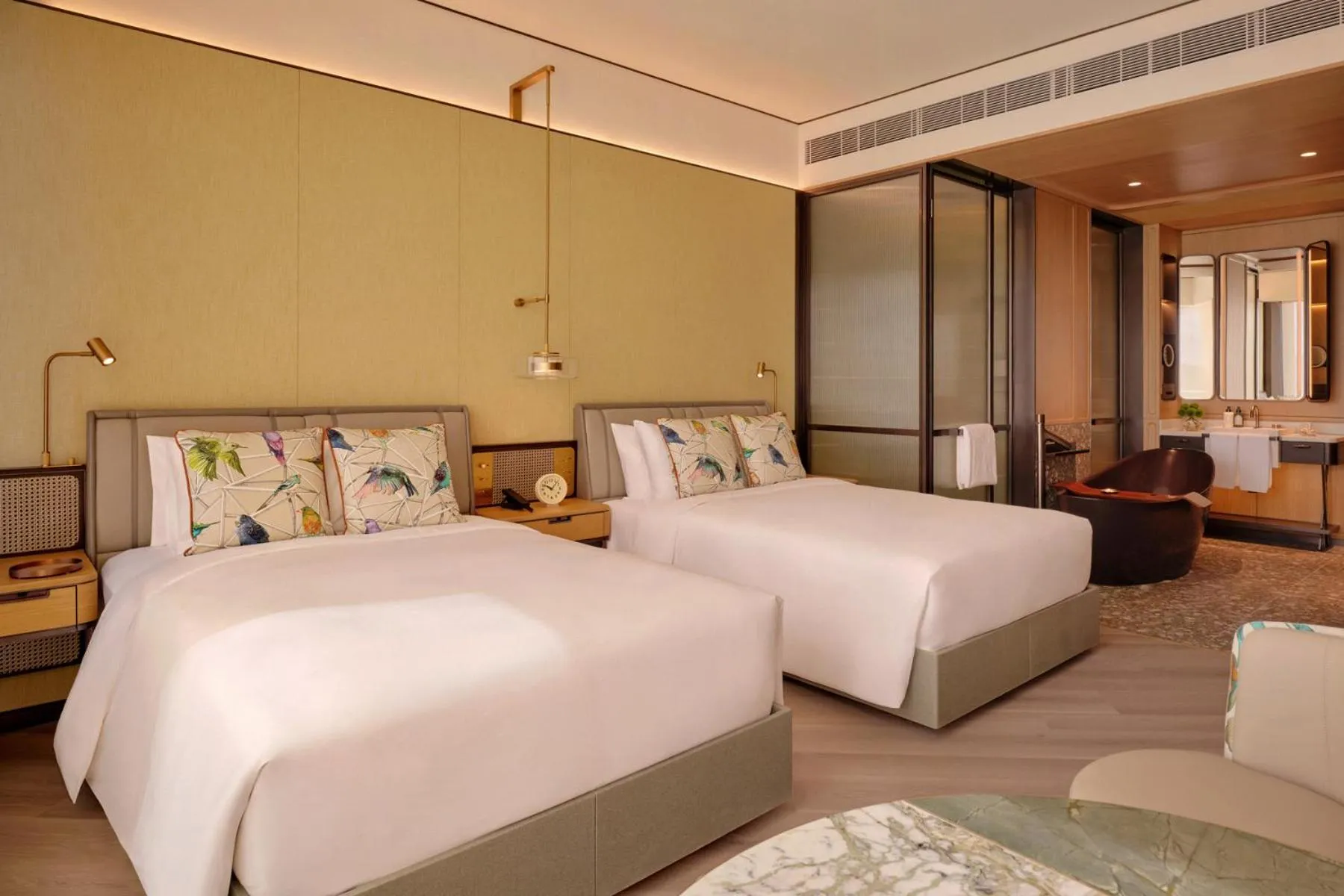 Bed in Kimpton Tsim Sha Tsui Hong Kong