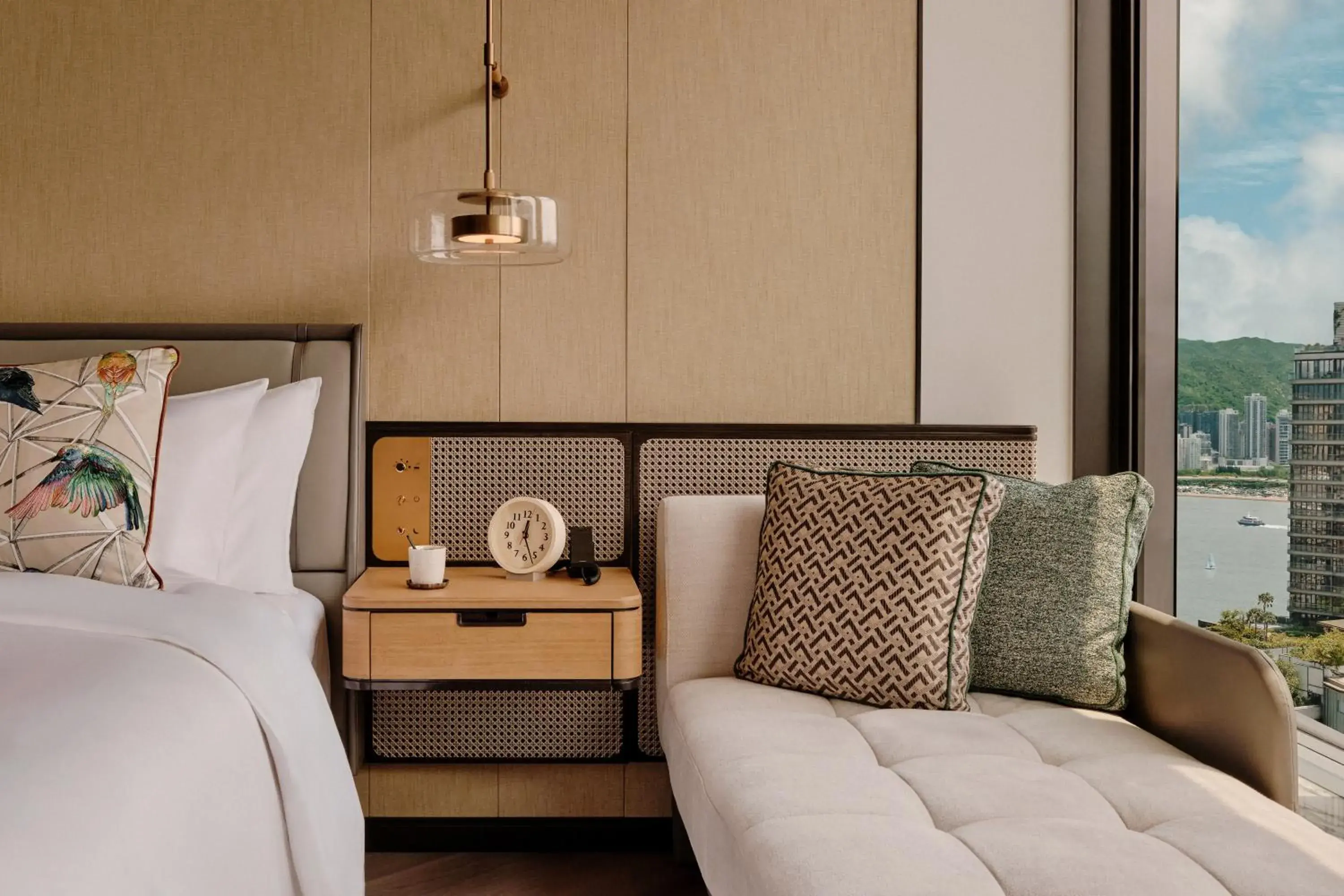 Bed in Kimpton Tsim Sha Tsui Hong Kong Bed in Kimpton Tsim Sha Tsui Hong Kong