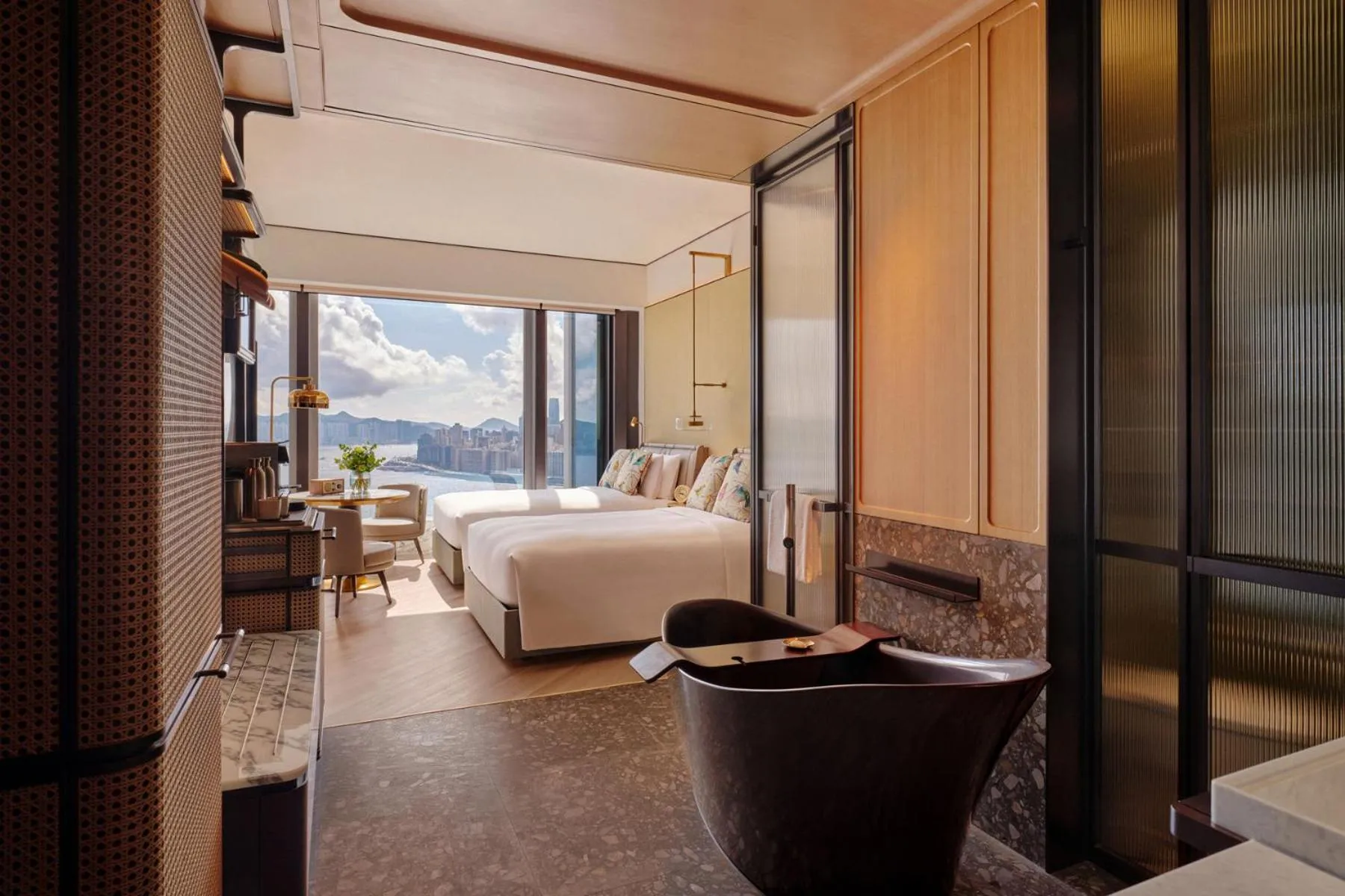 Bedroom, Bed in Kimpton Tsim Sha Tsui Hong Kong