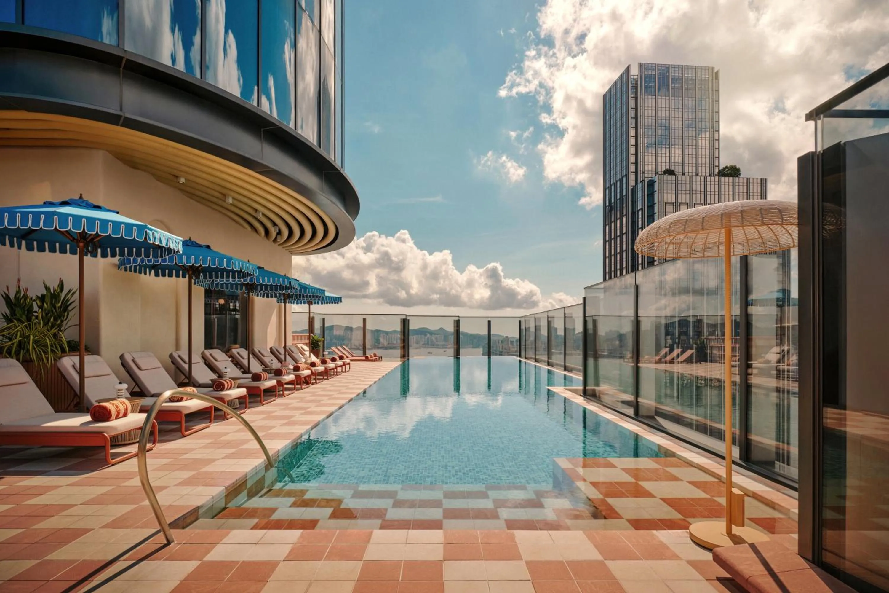 Swimming pool in Kimpton Tsim Sha Tsui Hong Kong