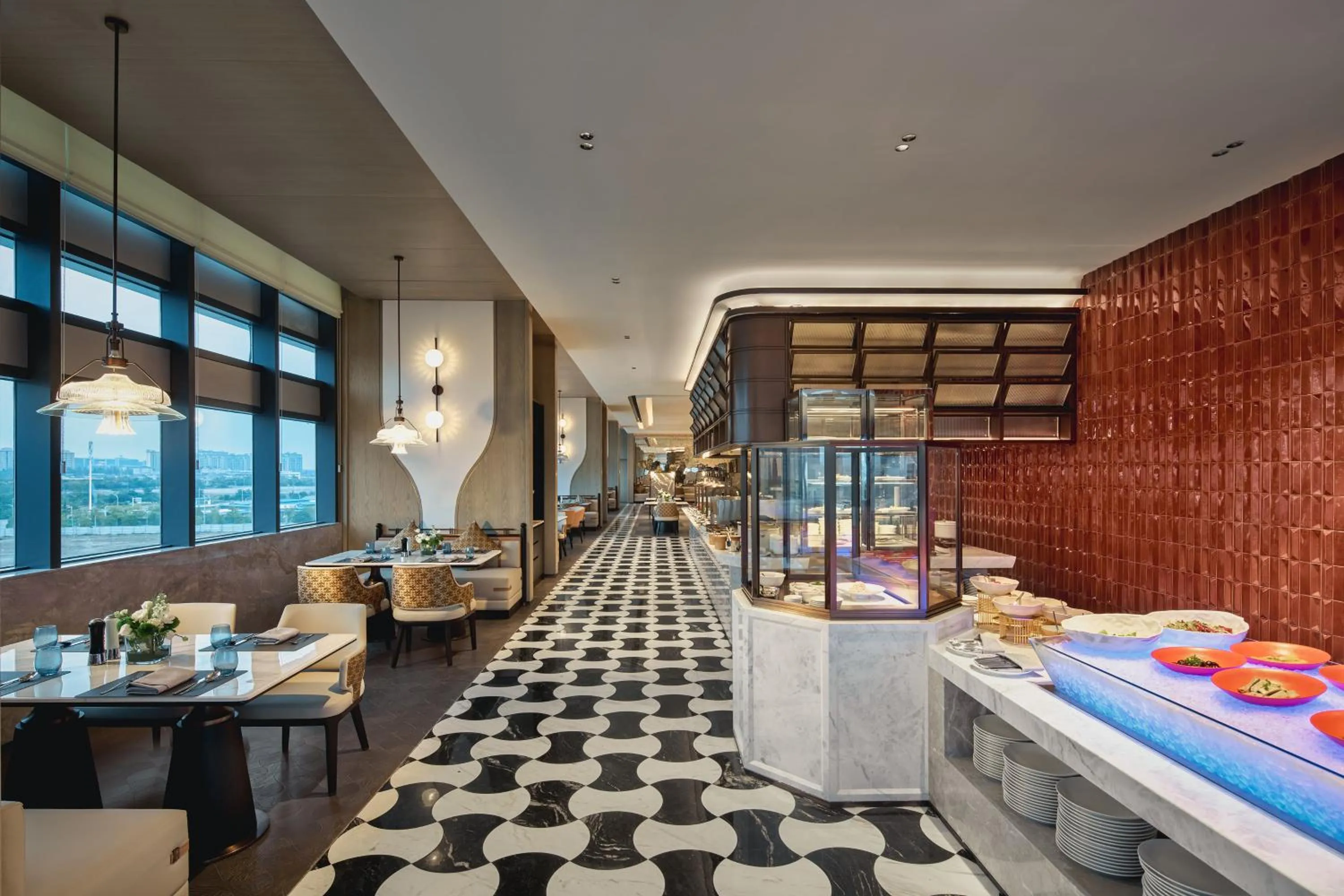 Restaurant/places to eat in Crowne Plaza Taixing