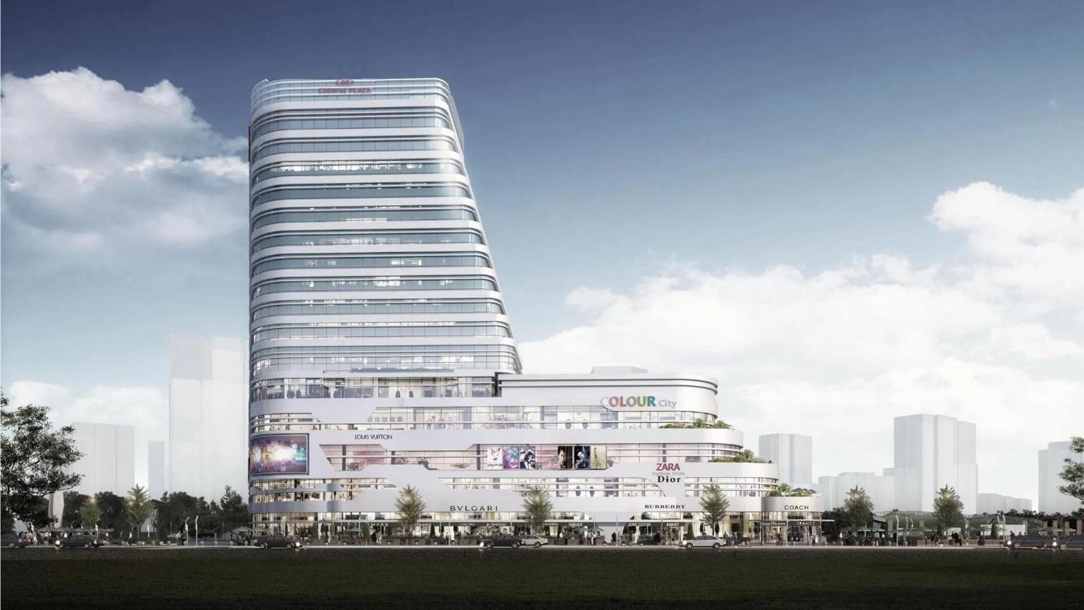 Property building in Crowne Plaza Taixing