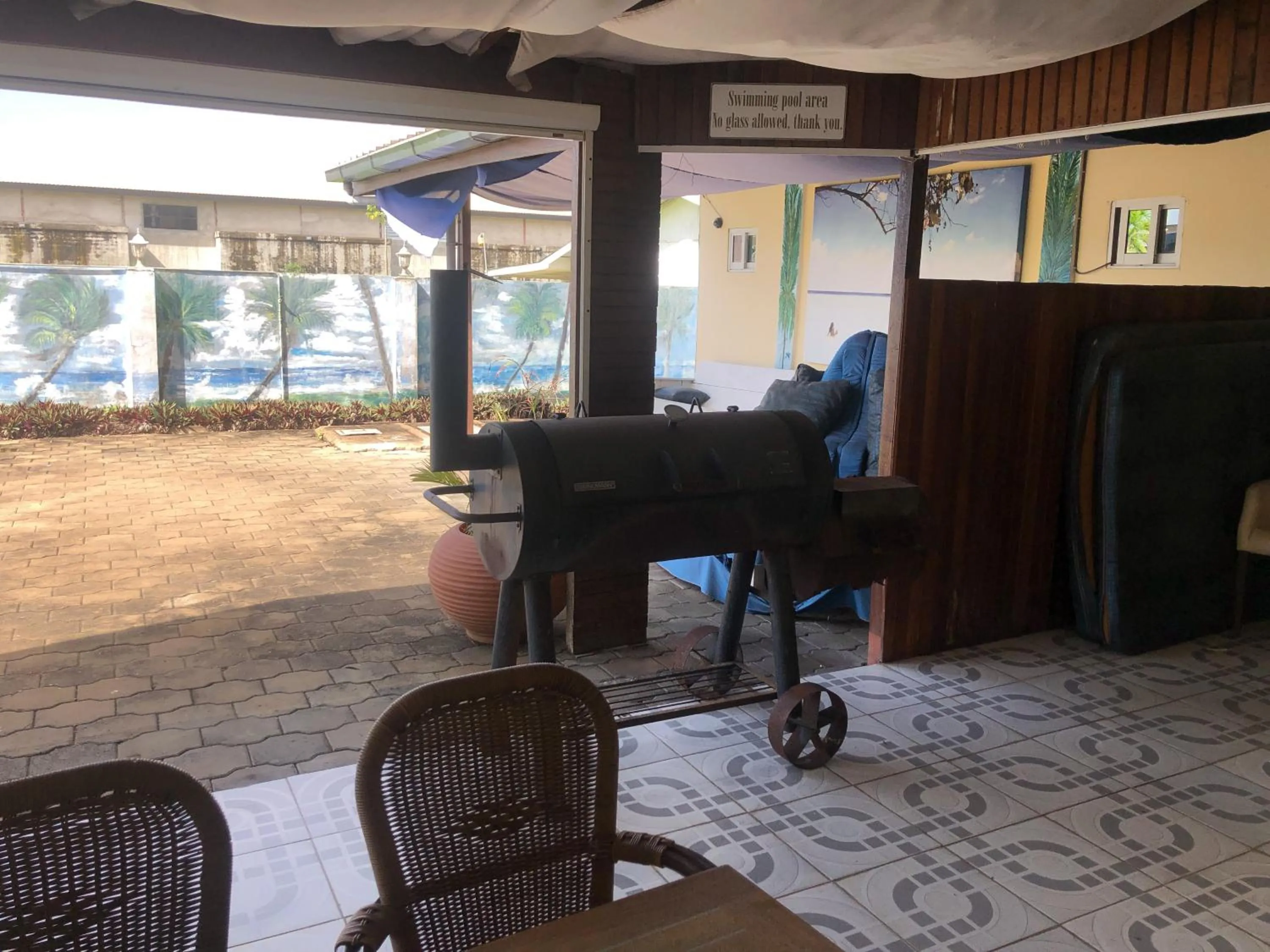 Seating area in Hotel Bar Restaurant Emergency 911 STO LK GROUP