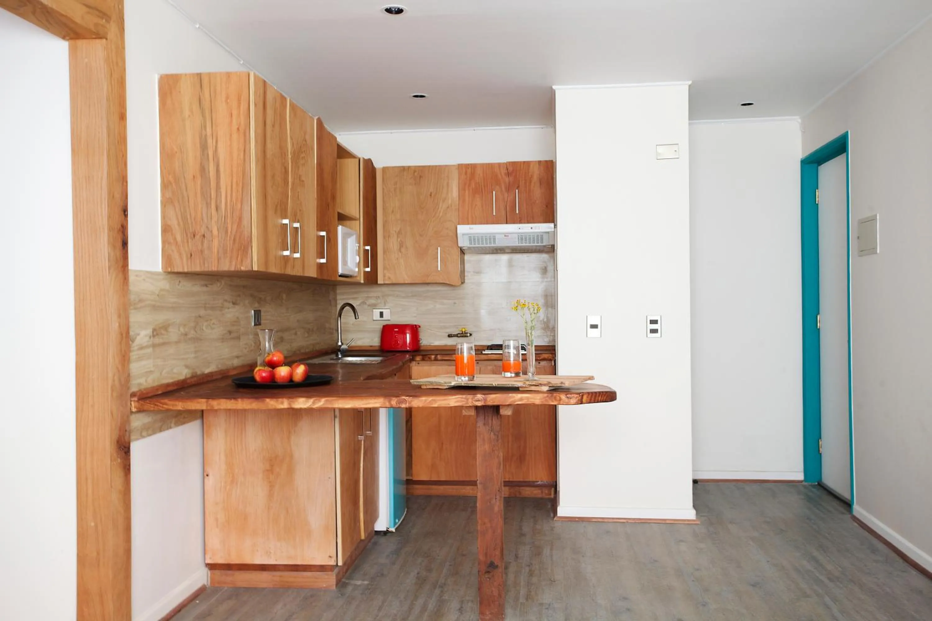 Kitchen or kitchenette in Apart Hotel Bianco