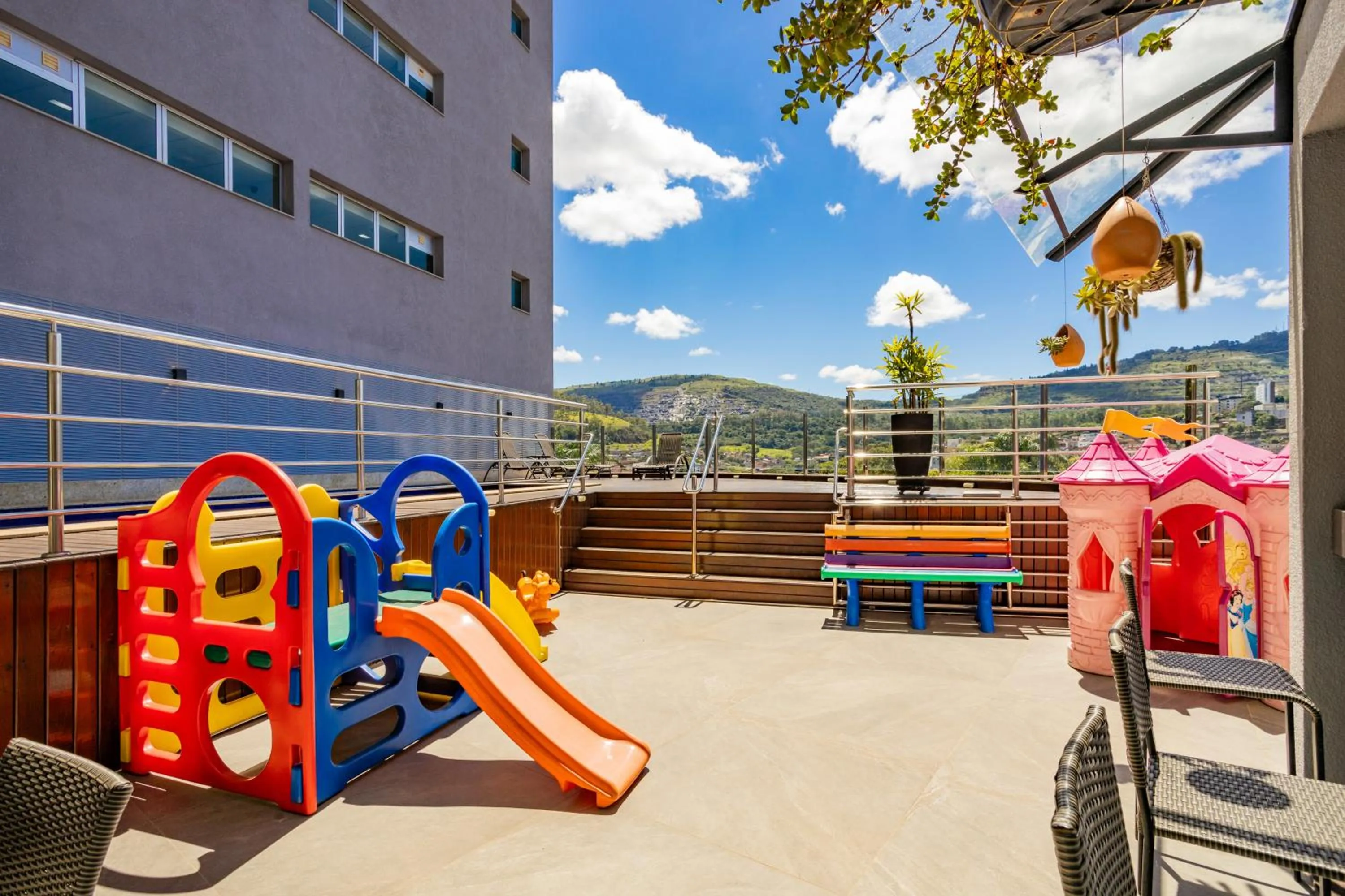 Children play ground in IT Itabira Hotel