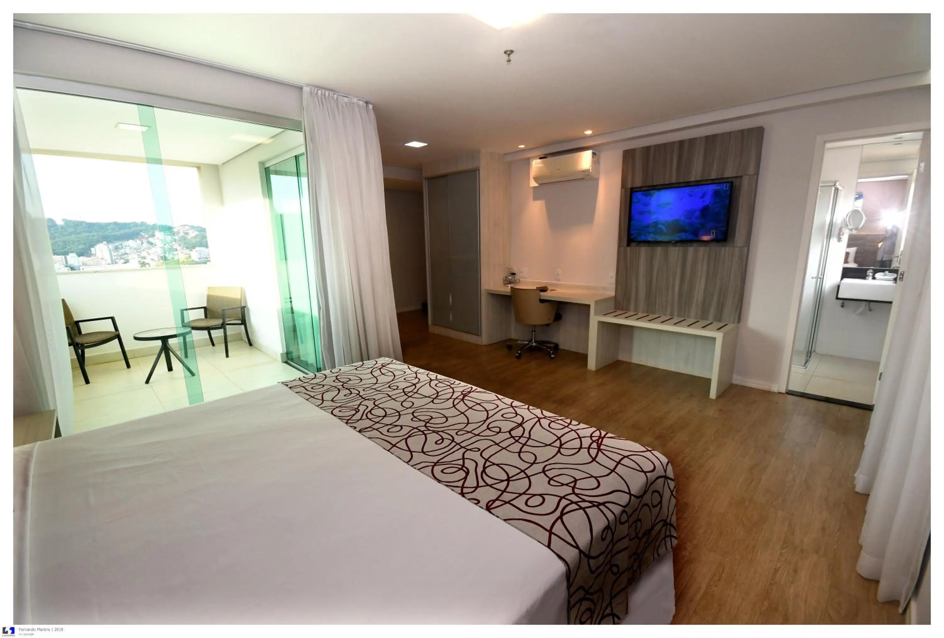 Bed in IT Itabira Hotel