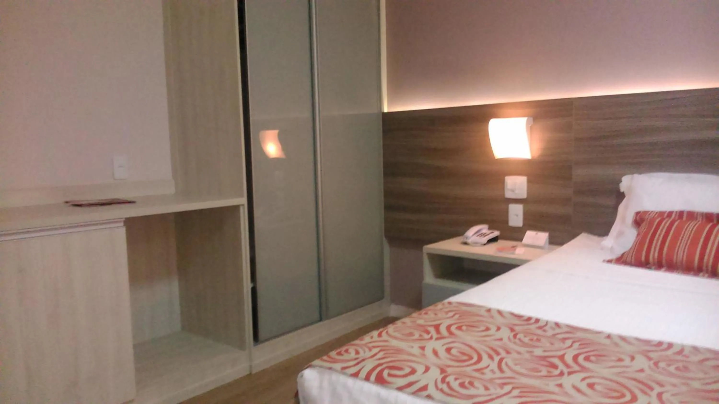 Bedroom, Bed in IT Itabira Hotel