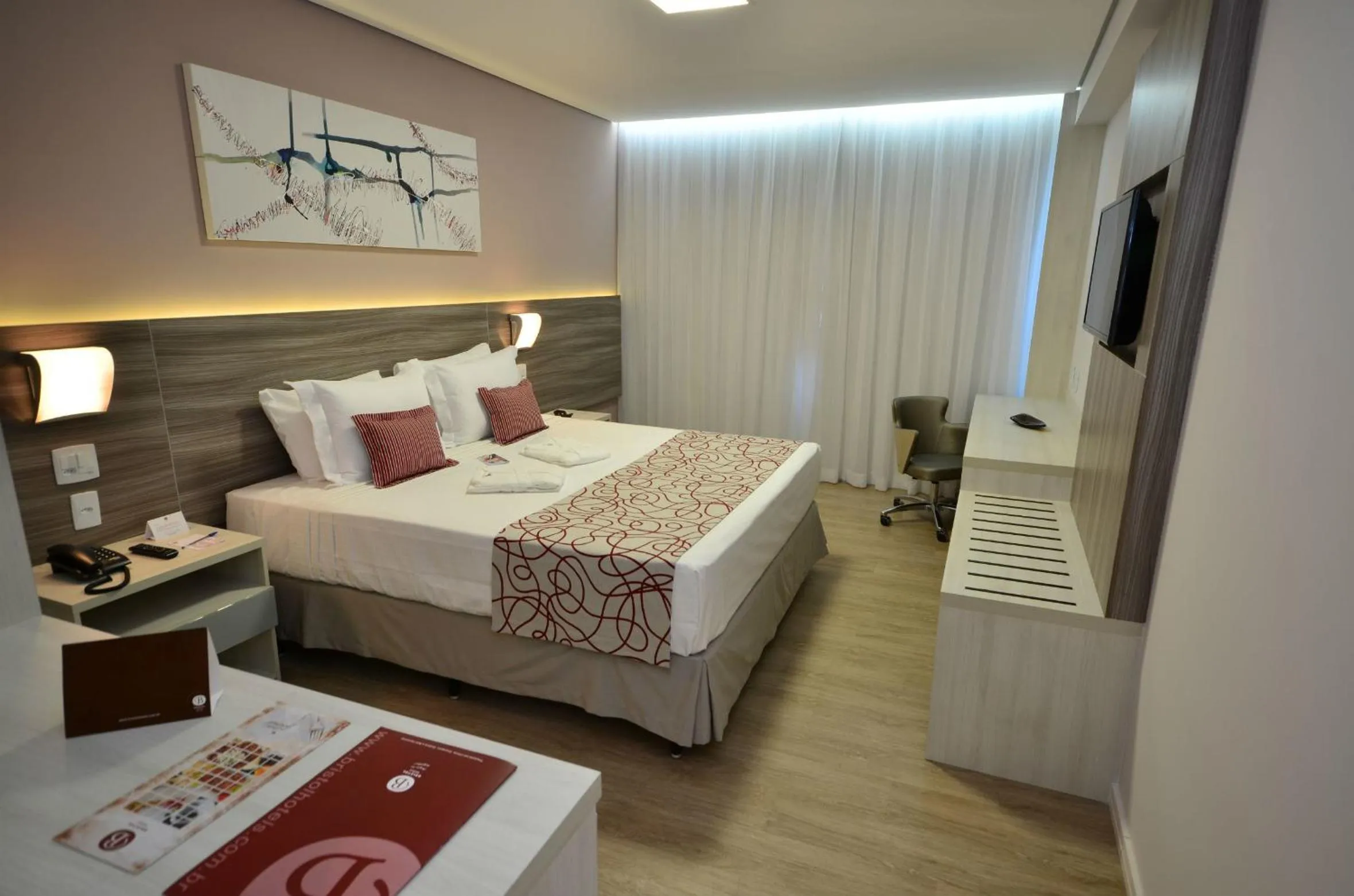 Bedroom, Bed in IT Itabira Hotel