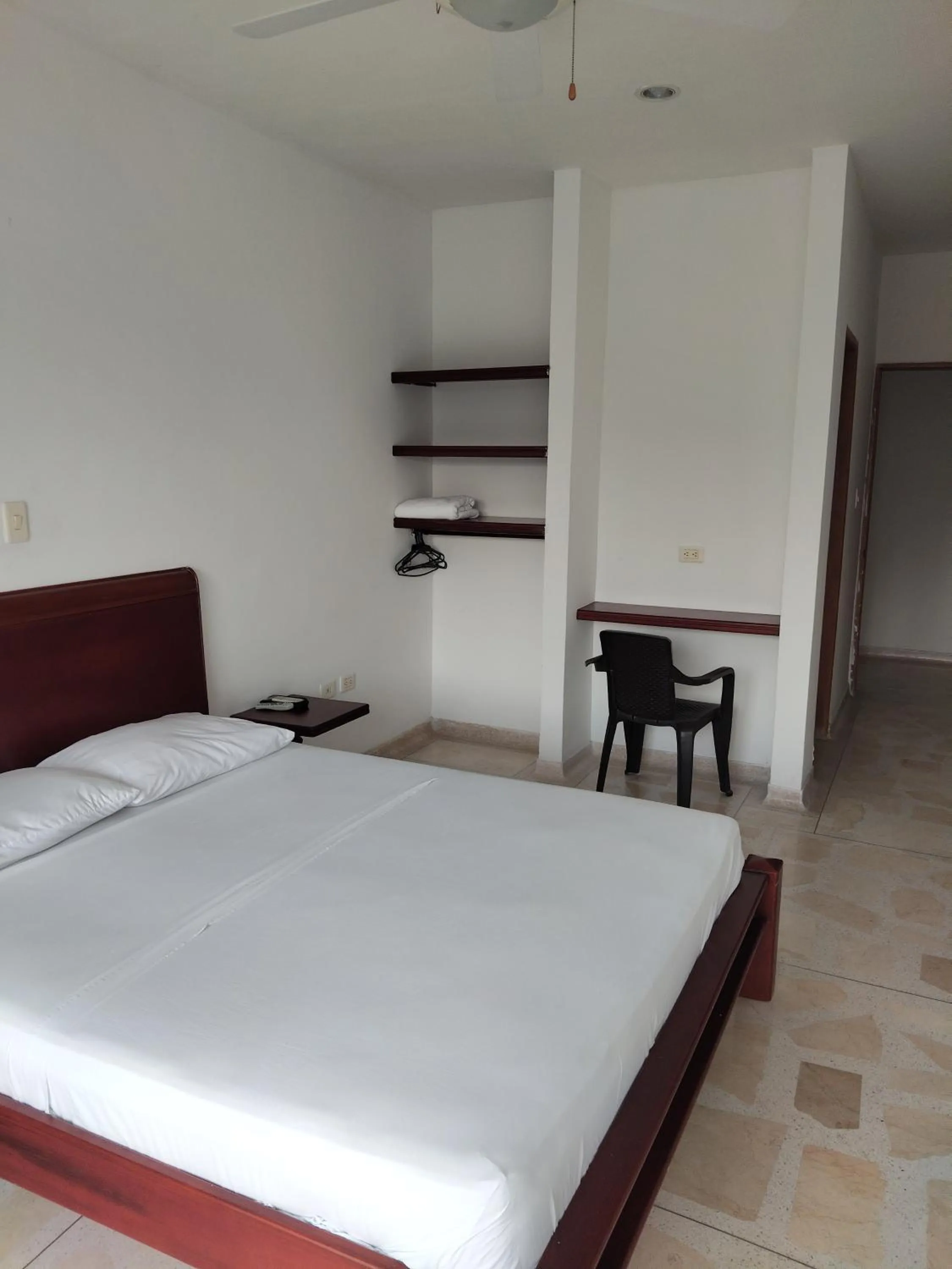 Bed in Del Parque Hotel