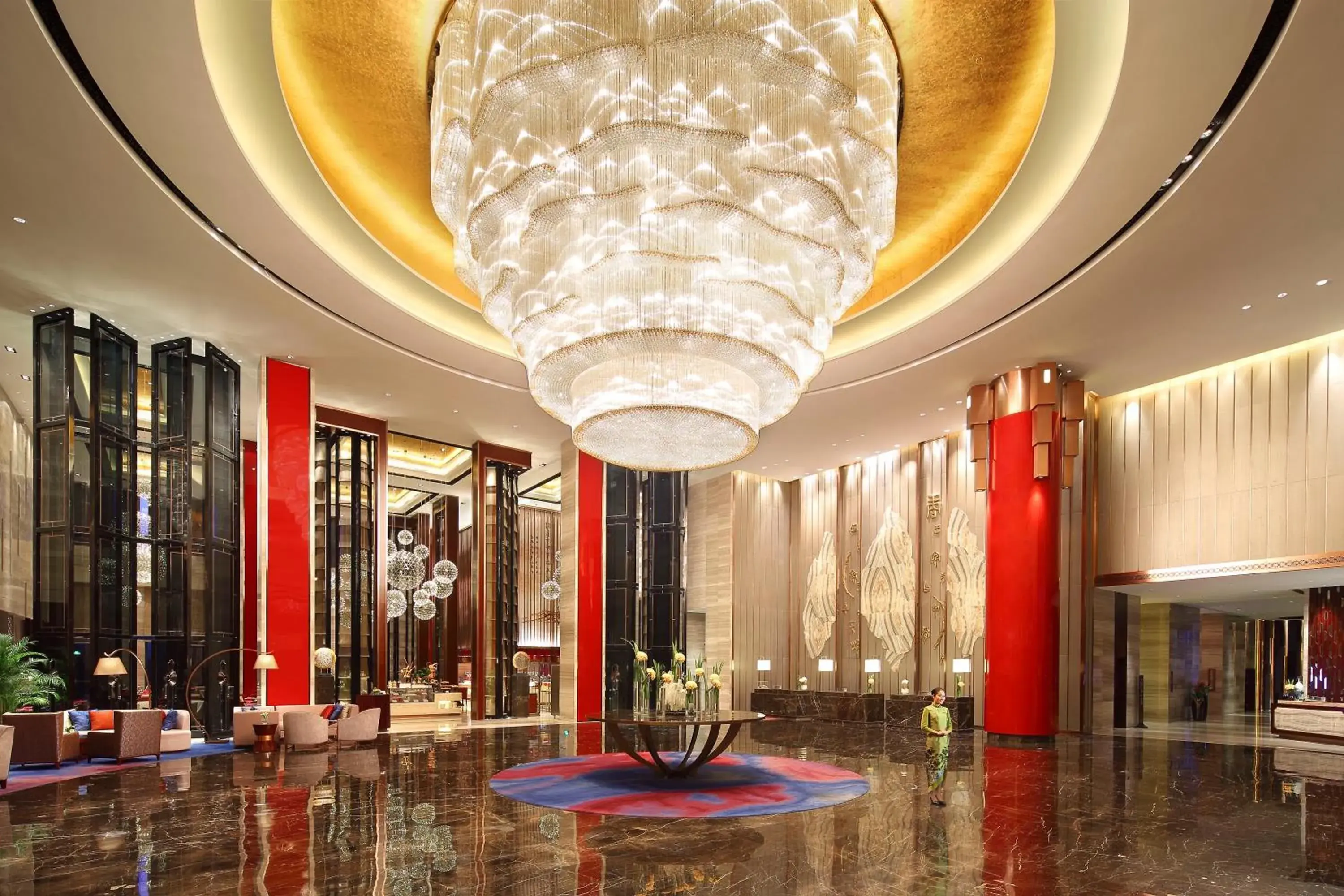 Lobby or reception in Anyang Wanda Realm Hotel Lobby or reception in Anyang Wanda Realm Hotel