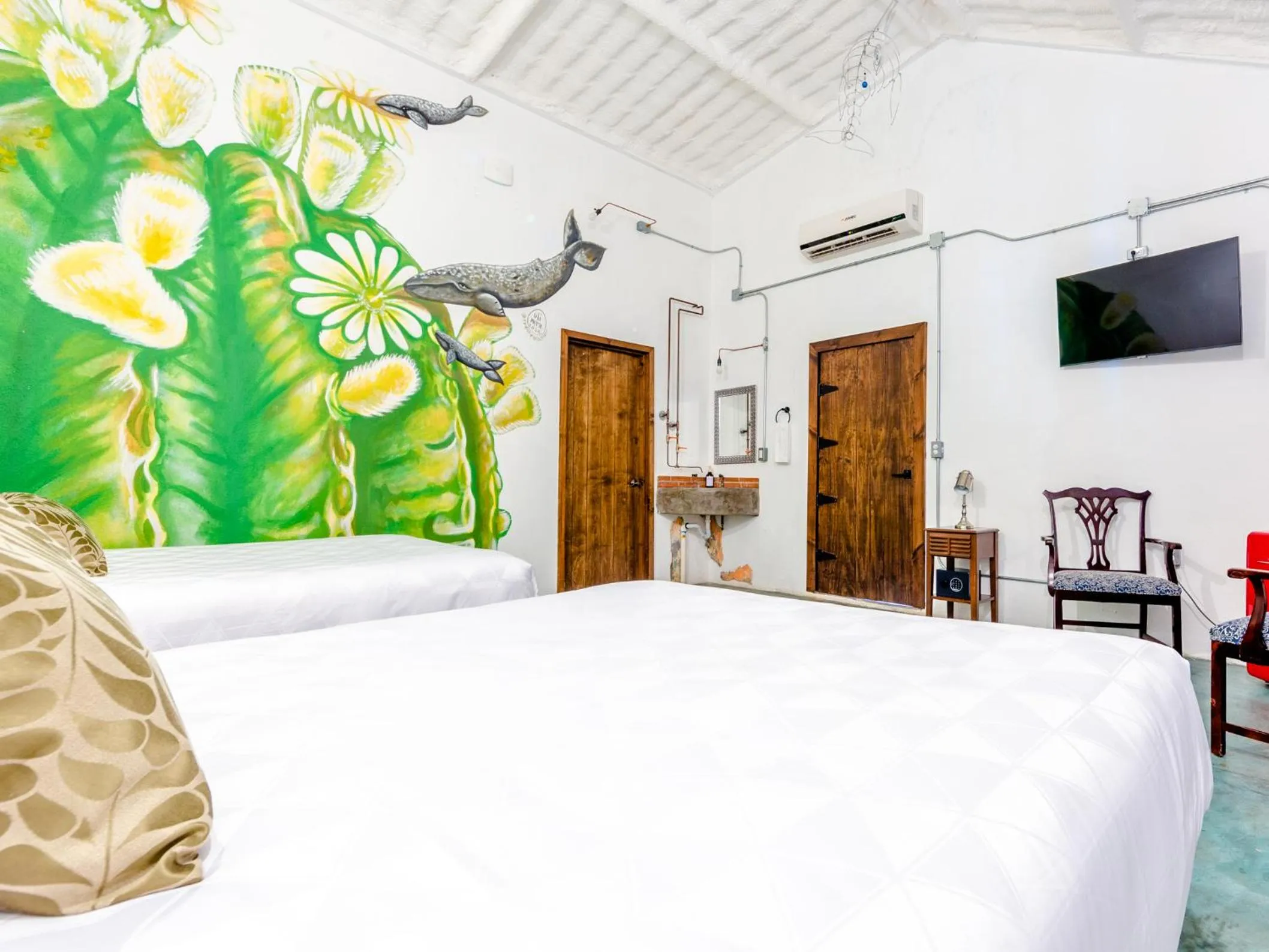 Bed in InHouse Glamping Hotel La Paz