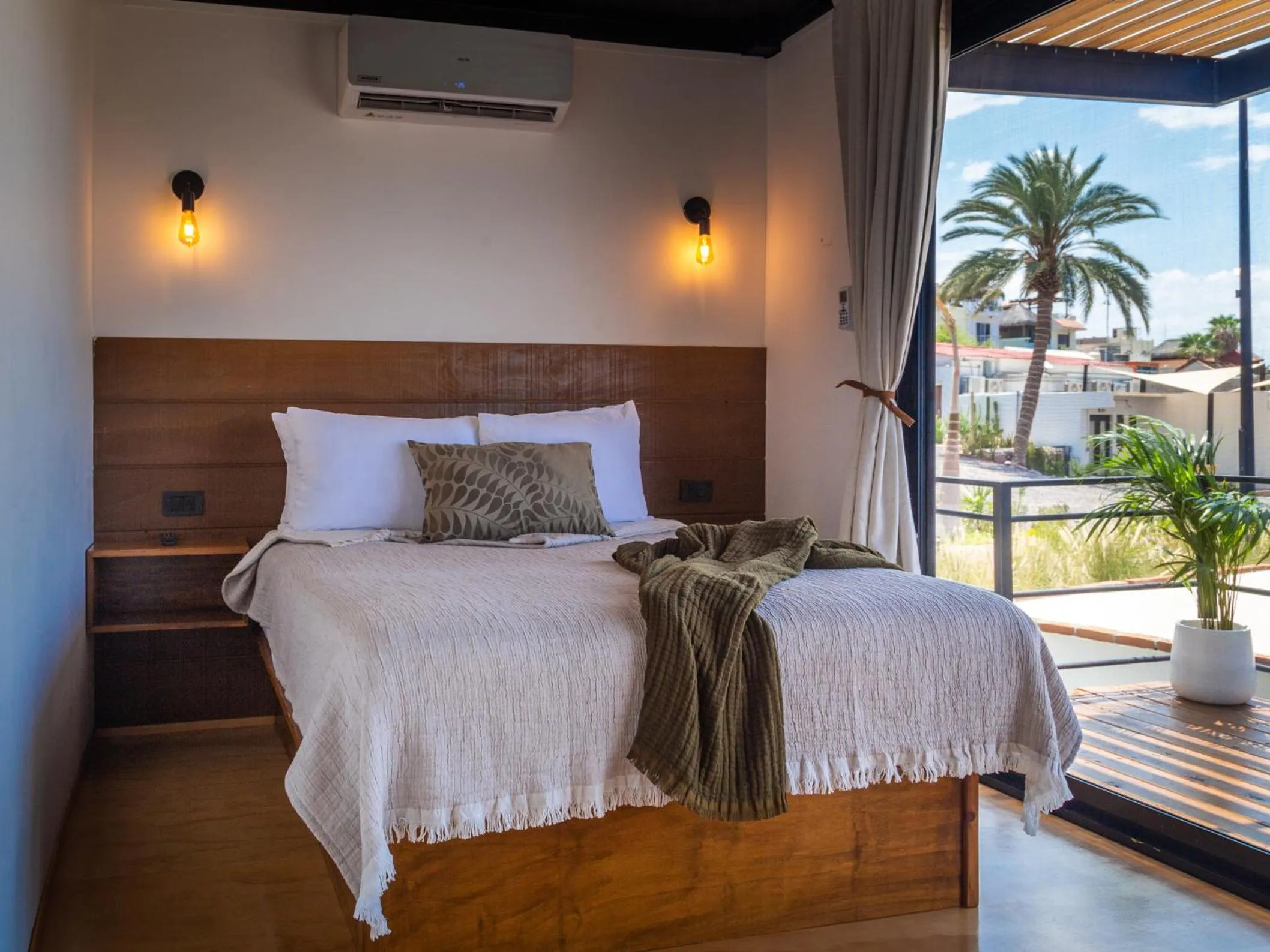 Bed in InHouse Glamping Hotel La Paz