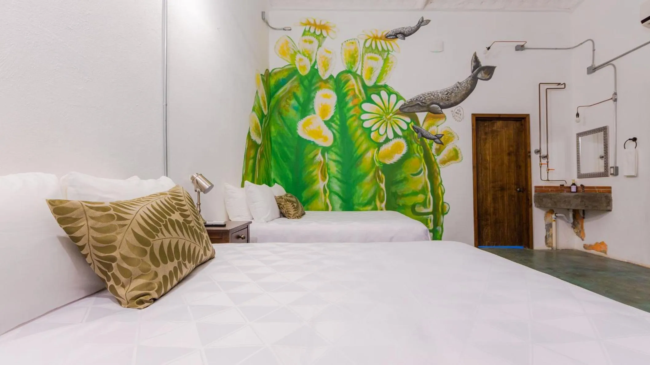 Bed in InHouse Glamping Hotel La Paz