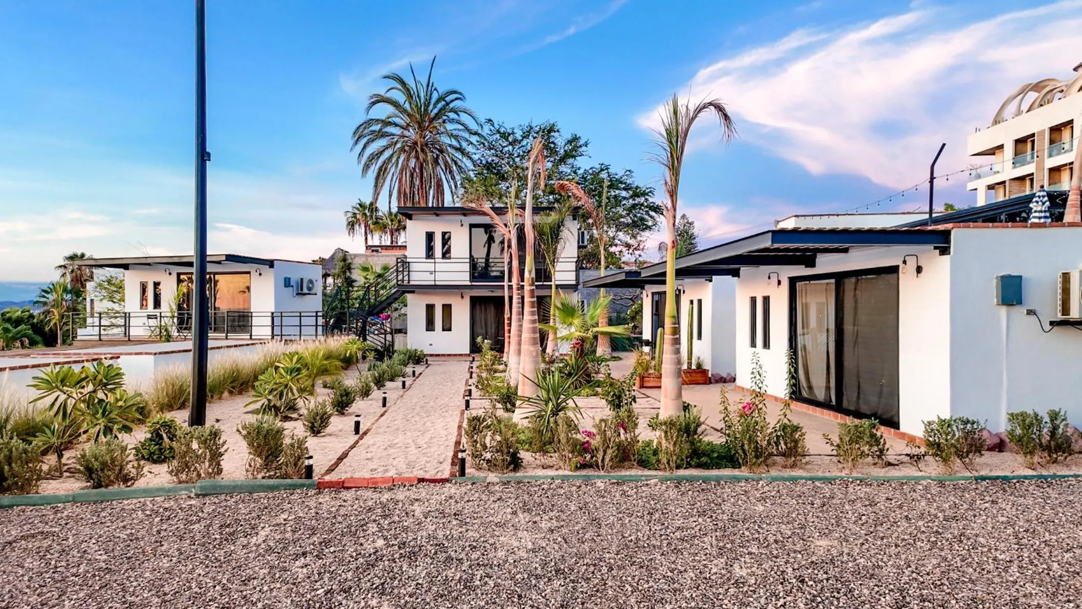 Property building in InHouse Glamping Hotel La Paz