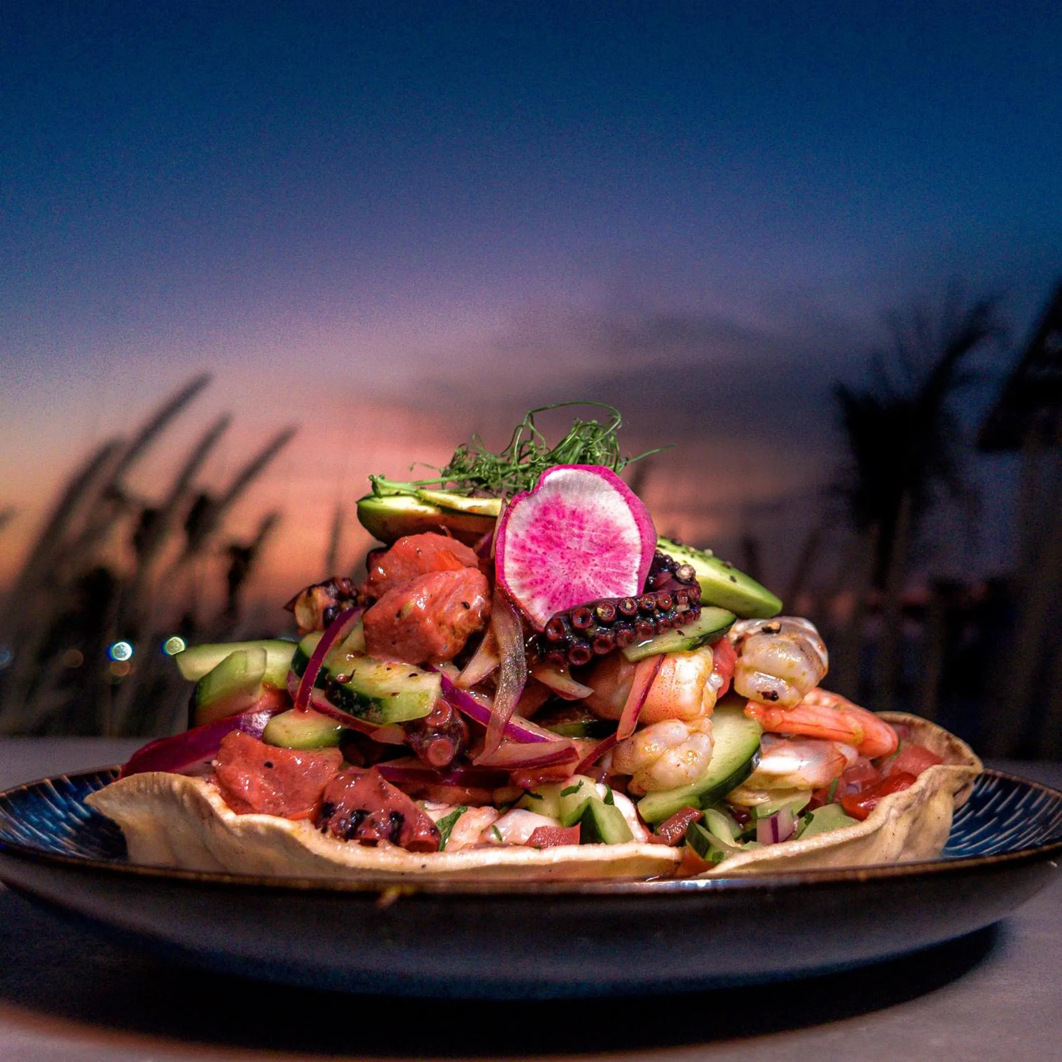 Food and drinks in InHouse Glamping Hotel La Paz