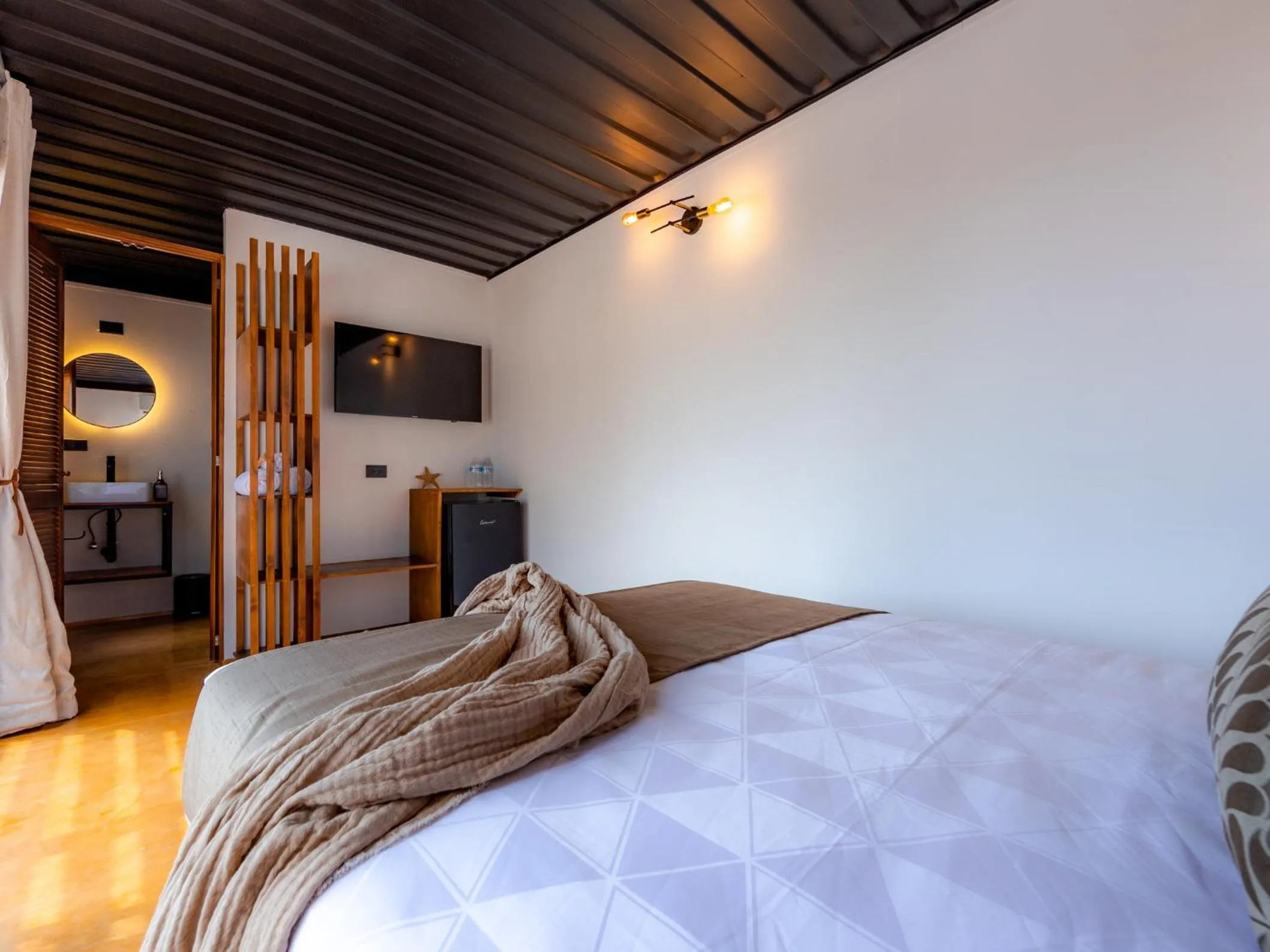 Bed in InHouse Glamping Hotel La Paz