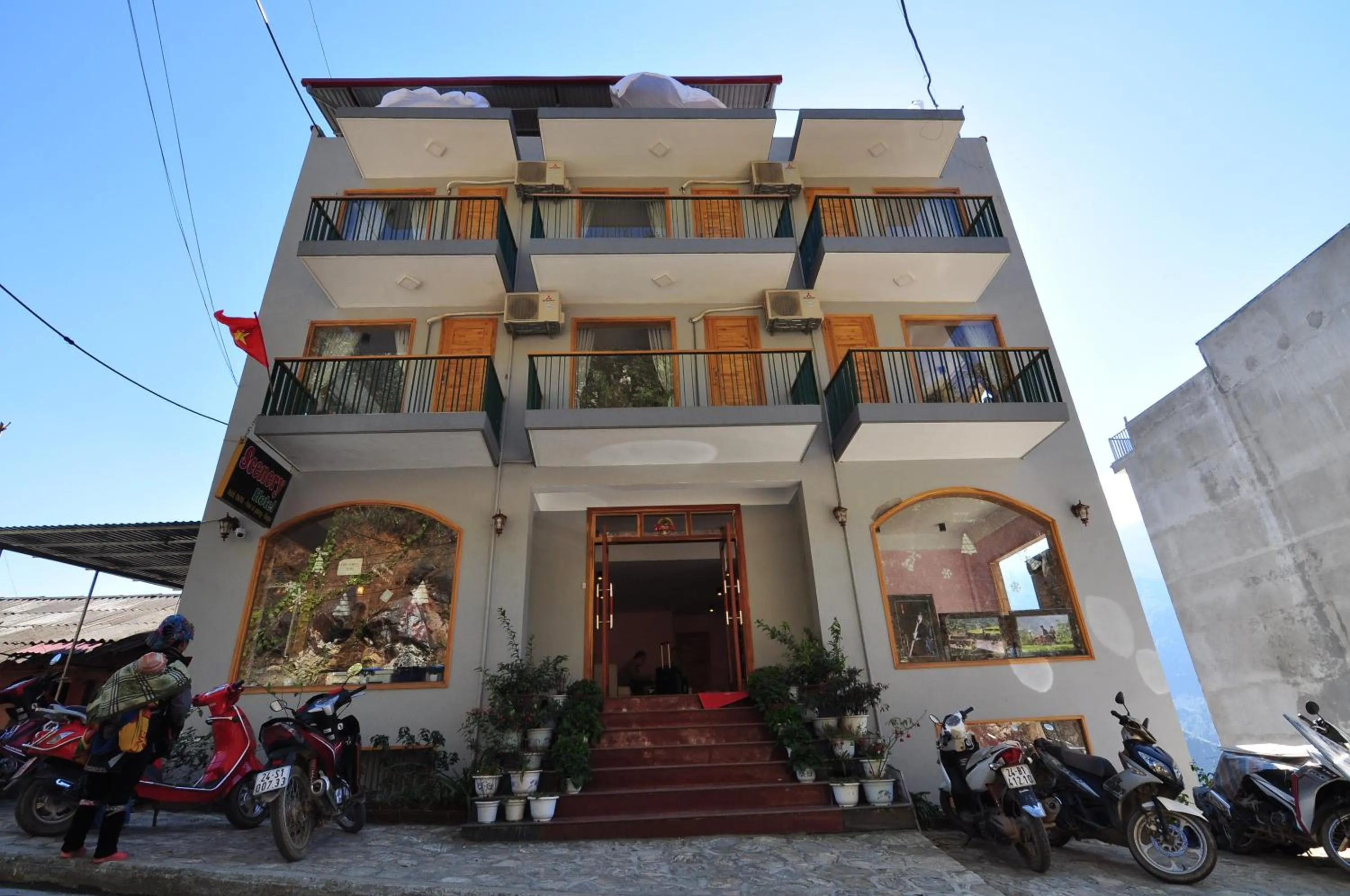 Property building in Sapa Scenery Hotel