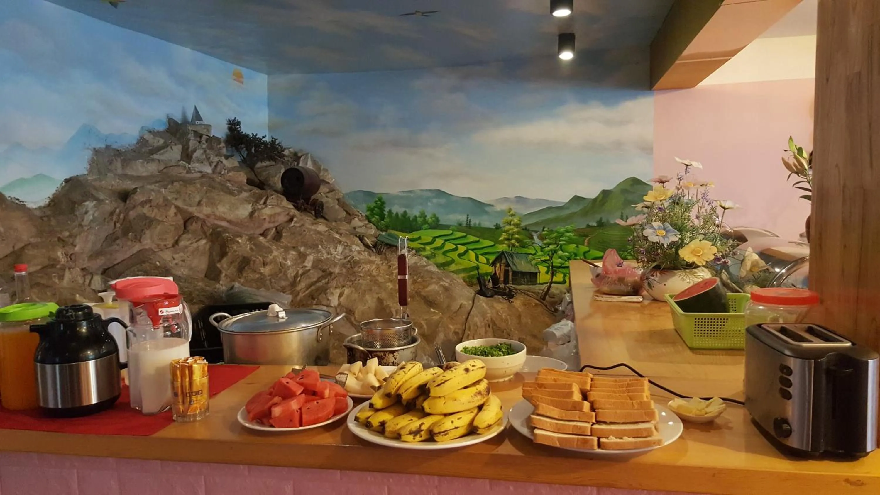 Restaurant/places to eat in Sapa Scenery Hotel