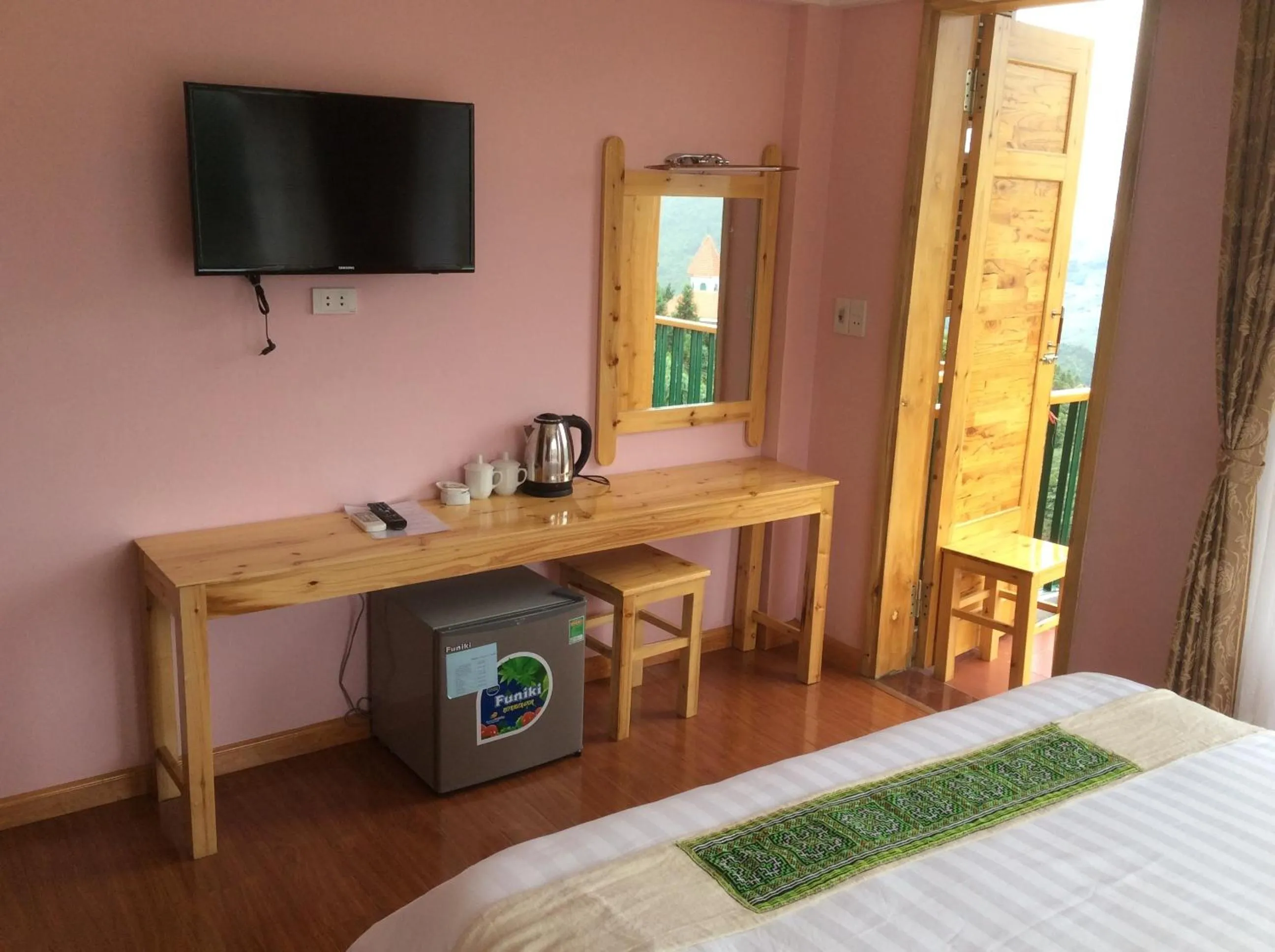 Area and facilities, Bed in Sapa Scenery Hotel