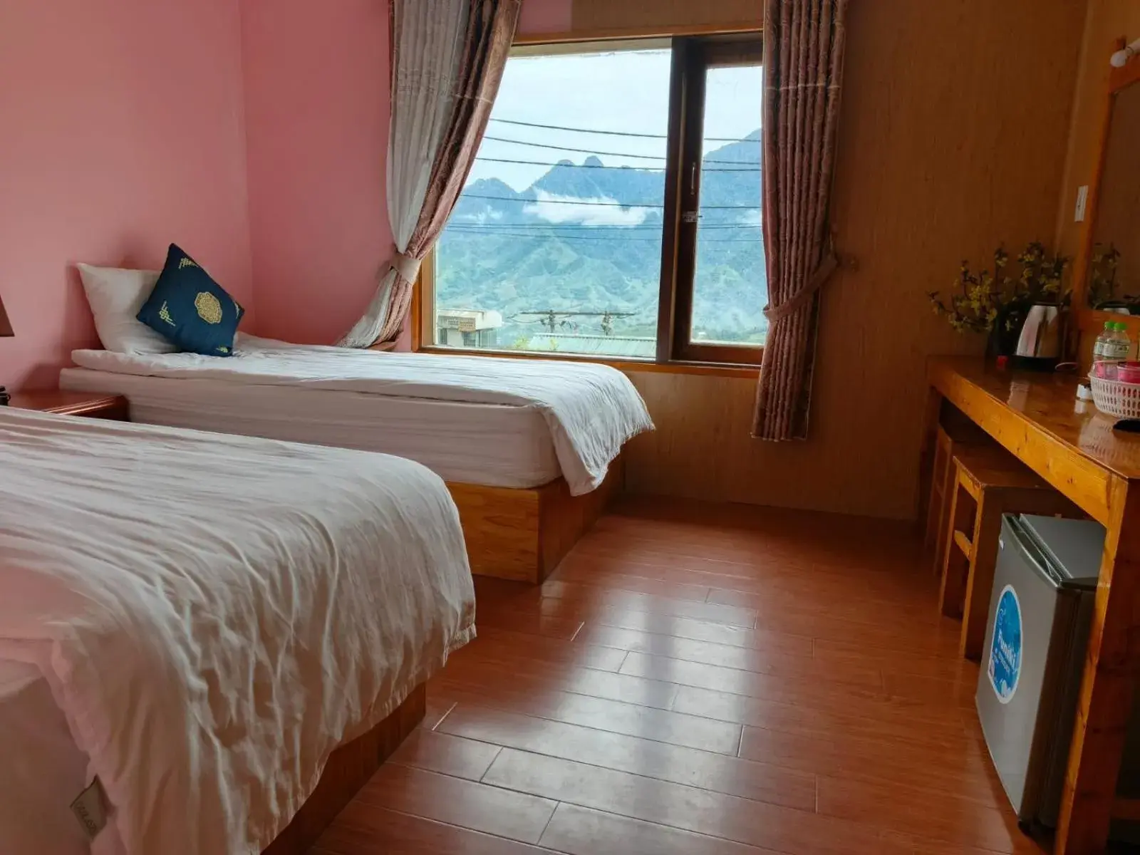 Twin Room with Garden View in Sapa Scenery Hotel Twin Room with Garden View in Sapa Scenery Hotel