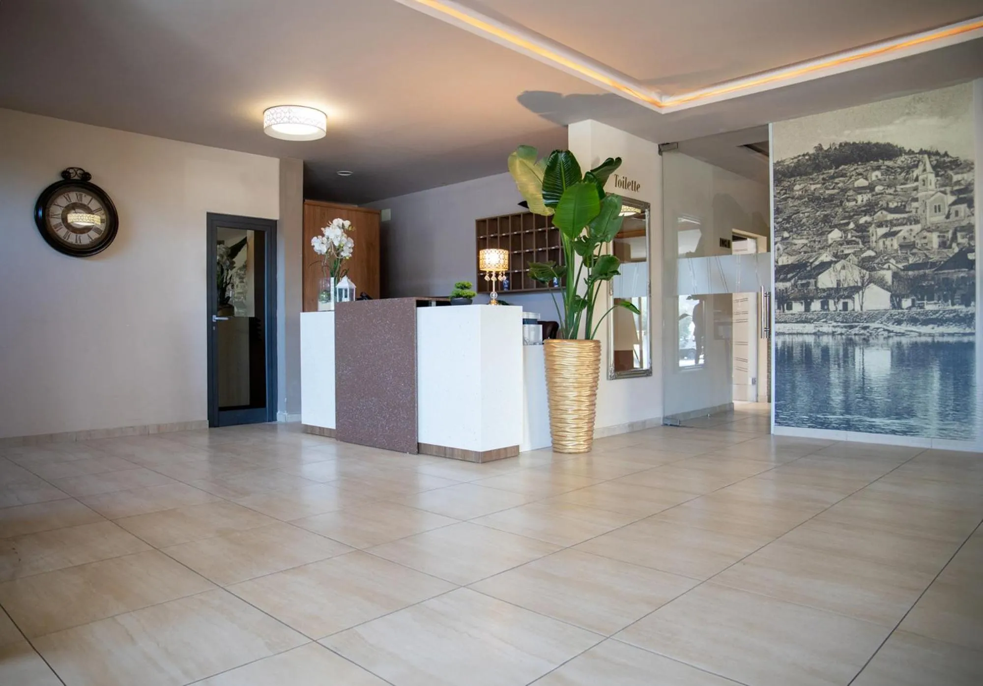 Lobby or reception in Hotel Narenta