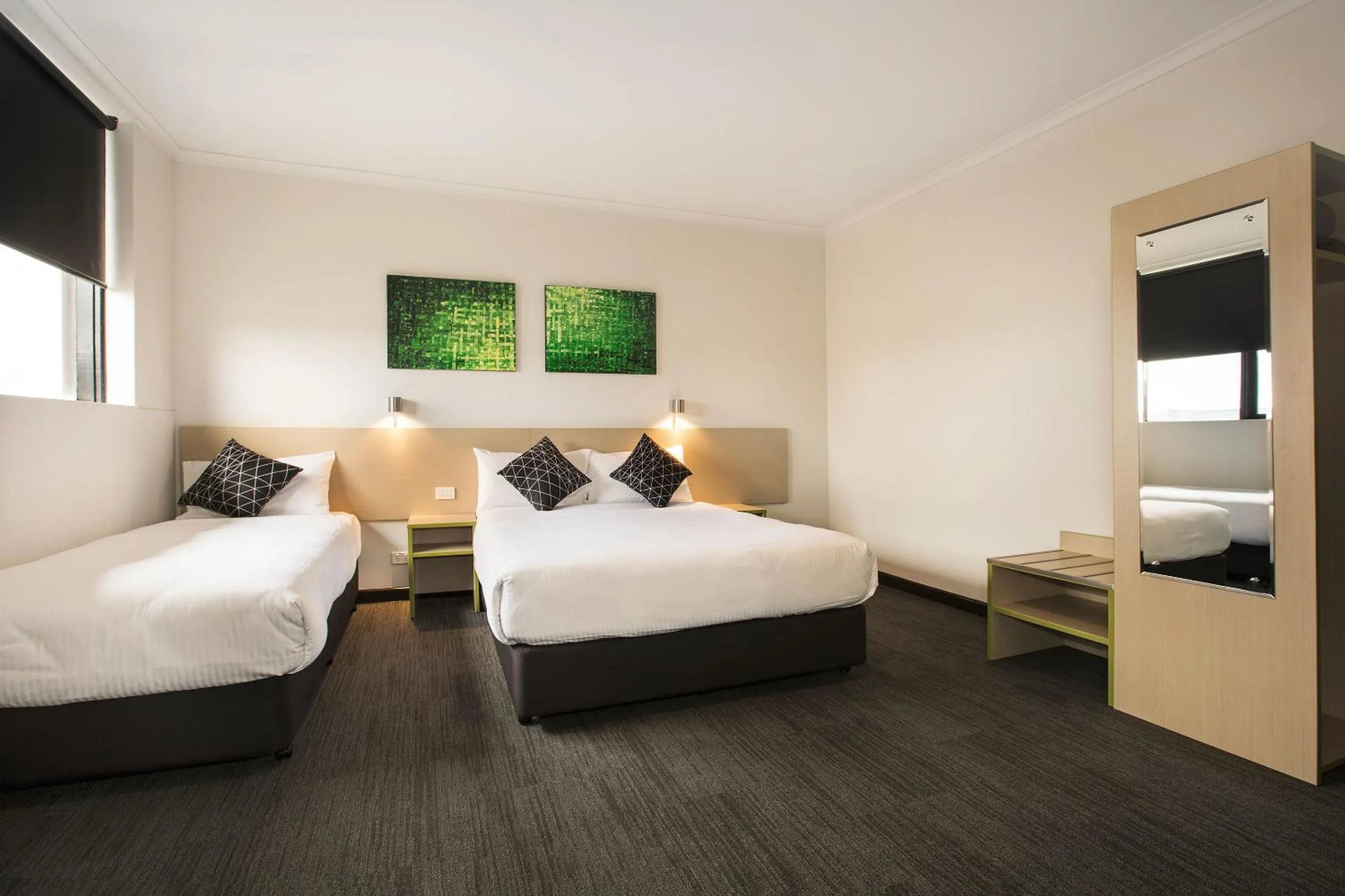 Bed in Nightcap at St Albans Hotel