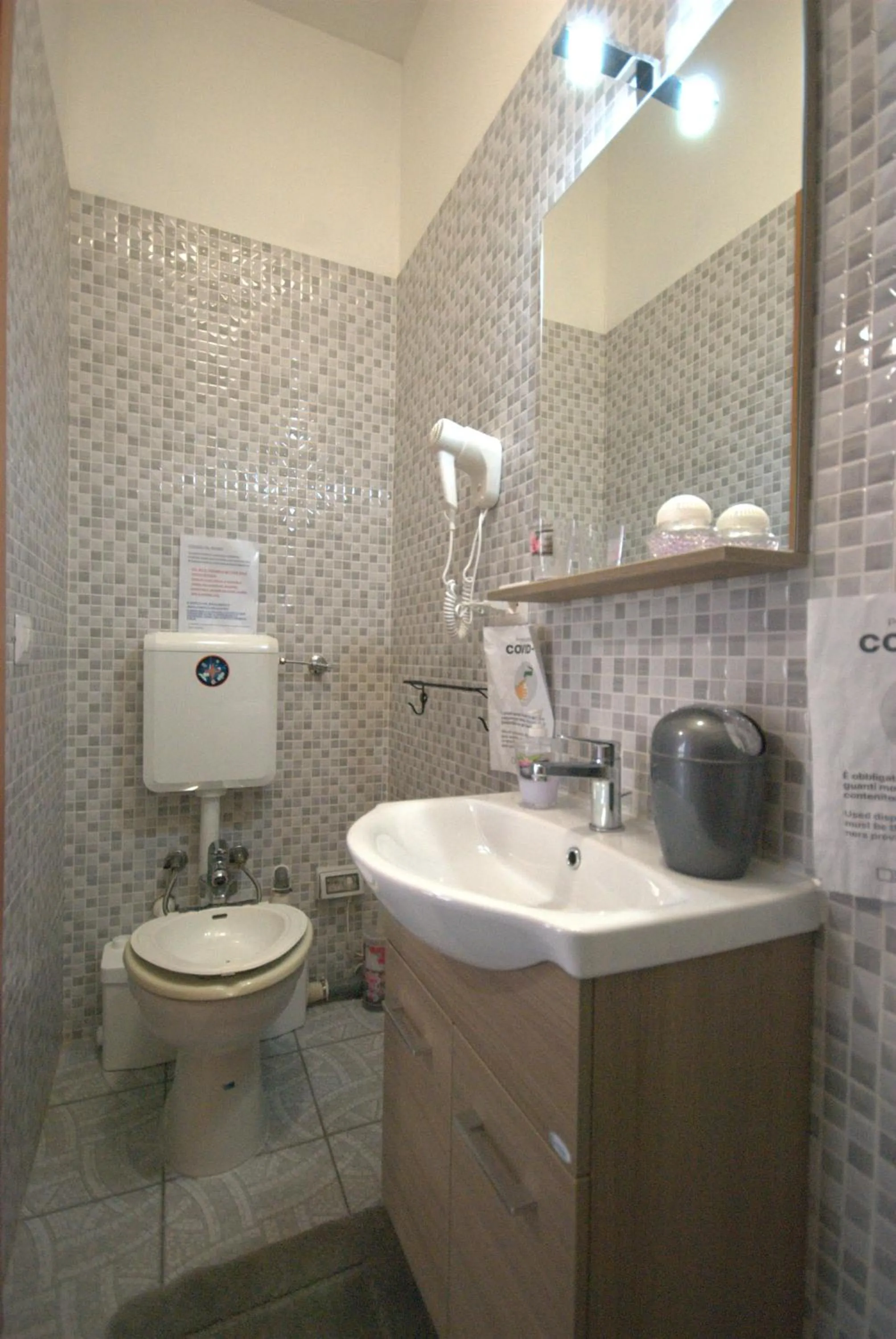 Bathroom in B&B Vittorio Emanuele