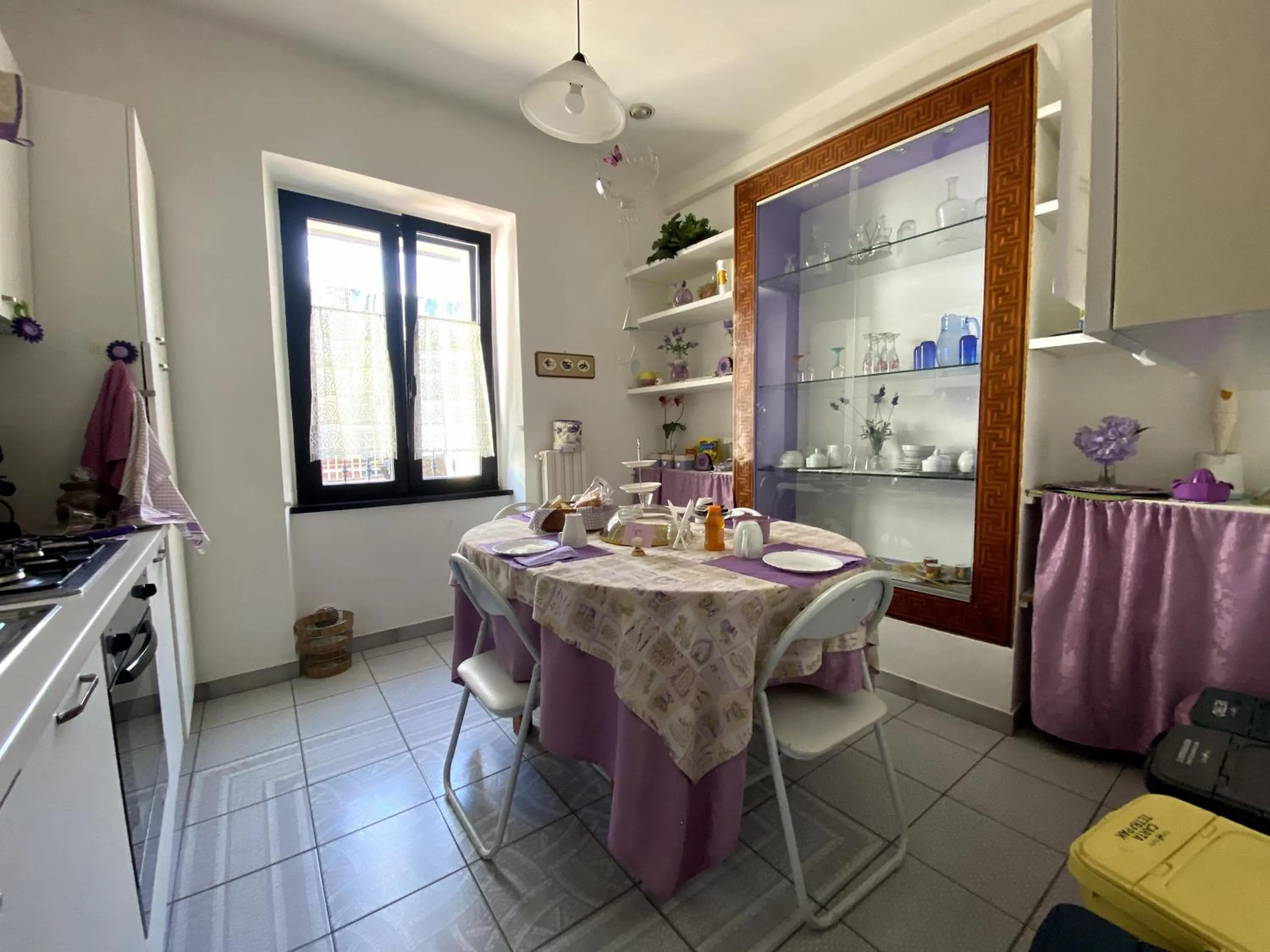 Kitchen or kitchenette in B&B Vittorio Emanuele