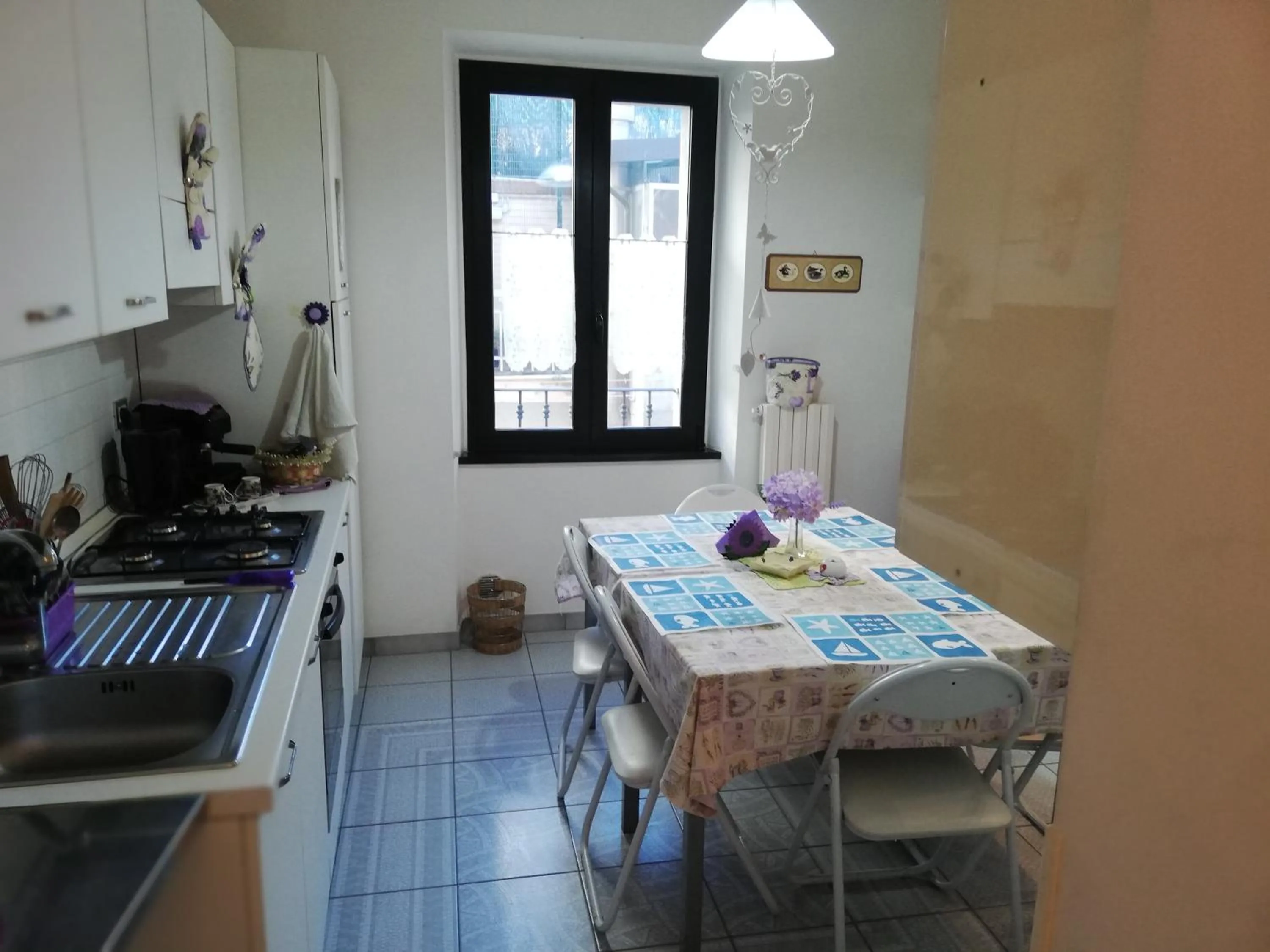 Kitchen or kitchenette in B&B Vittorio Emanuele