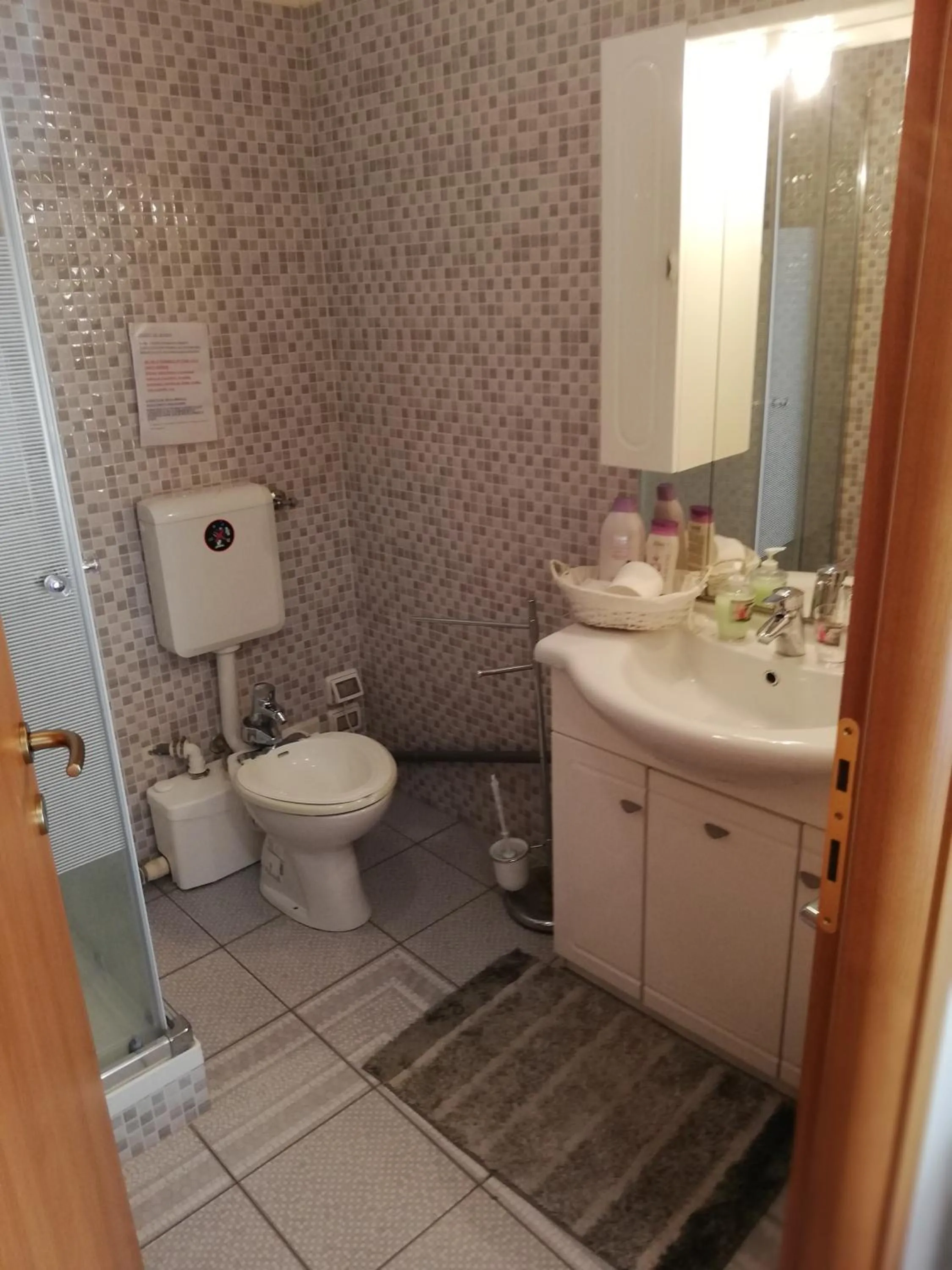 Bathroom in B&B Vittorio Emanuele