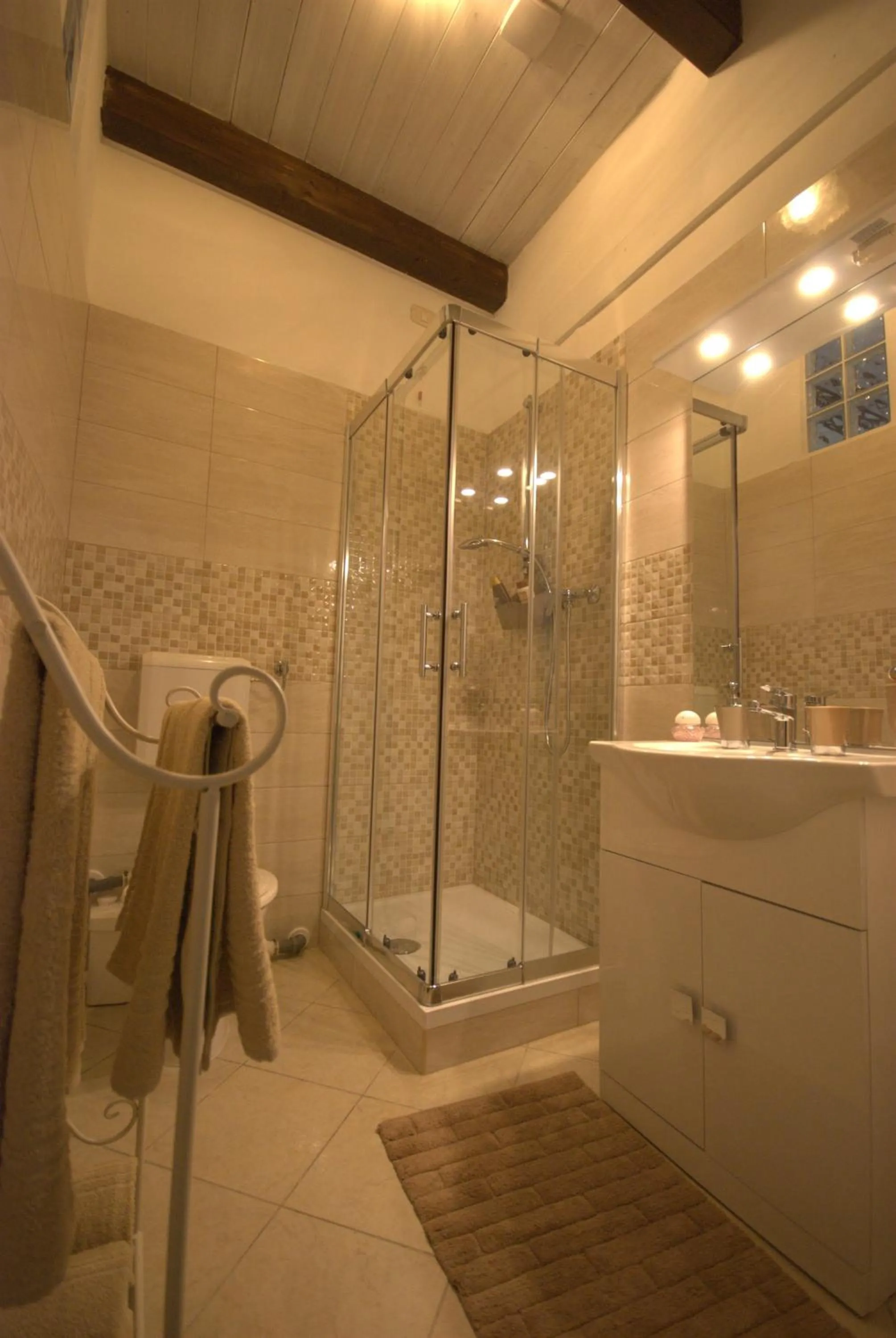 Bathroom in B&B Vittorio Emanuele