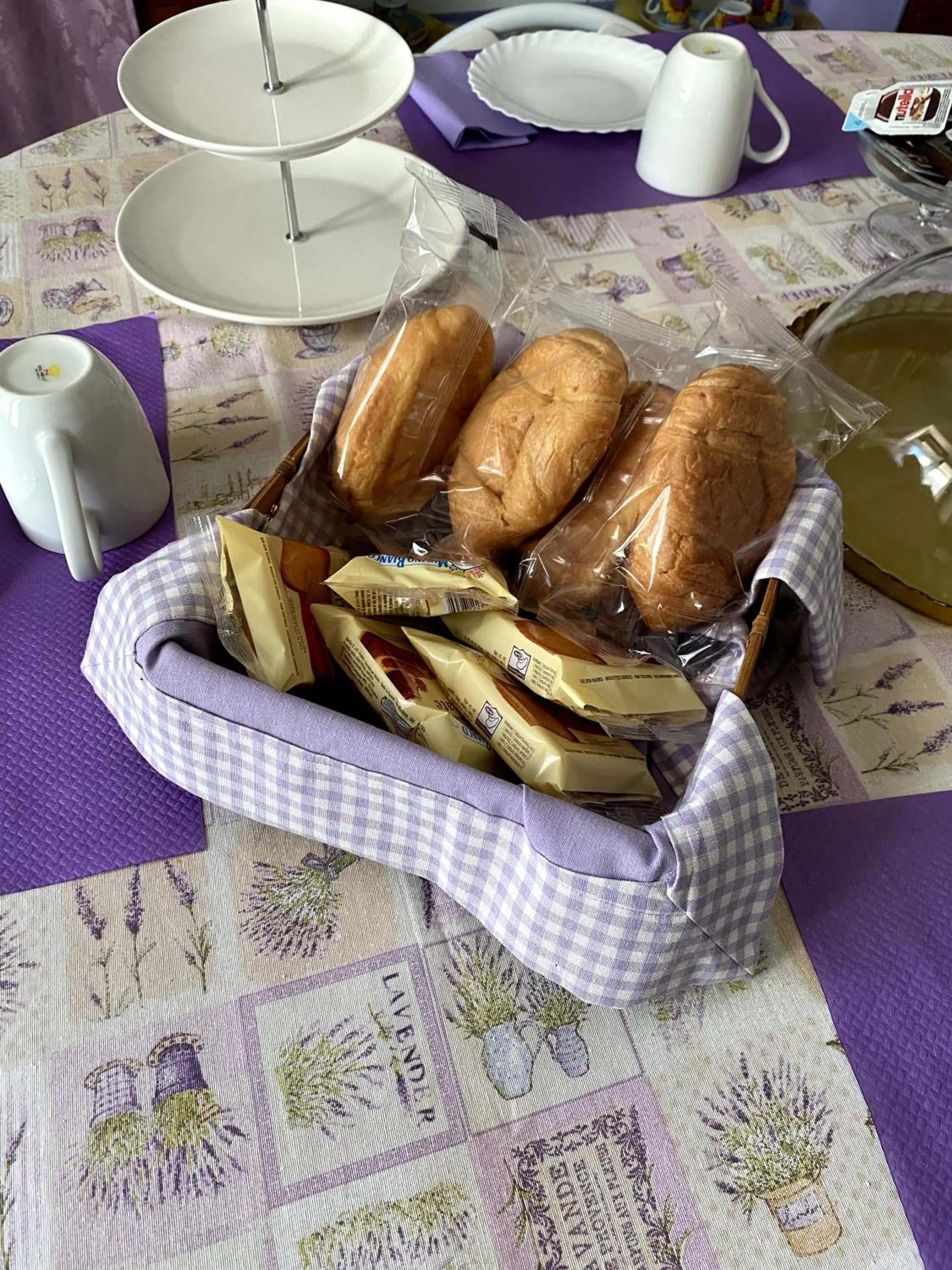 Continental breakfast in B&B Vittorio Emanuele