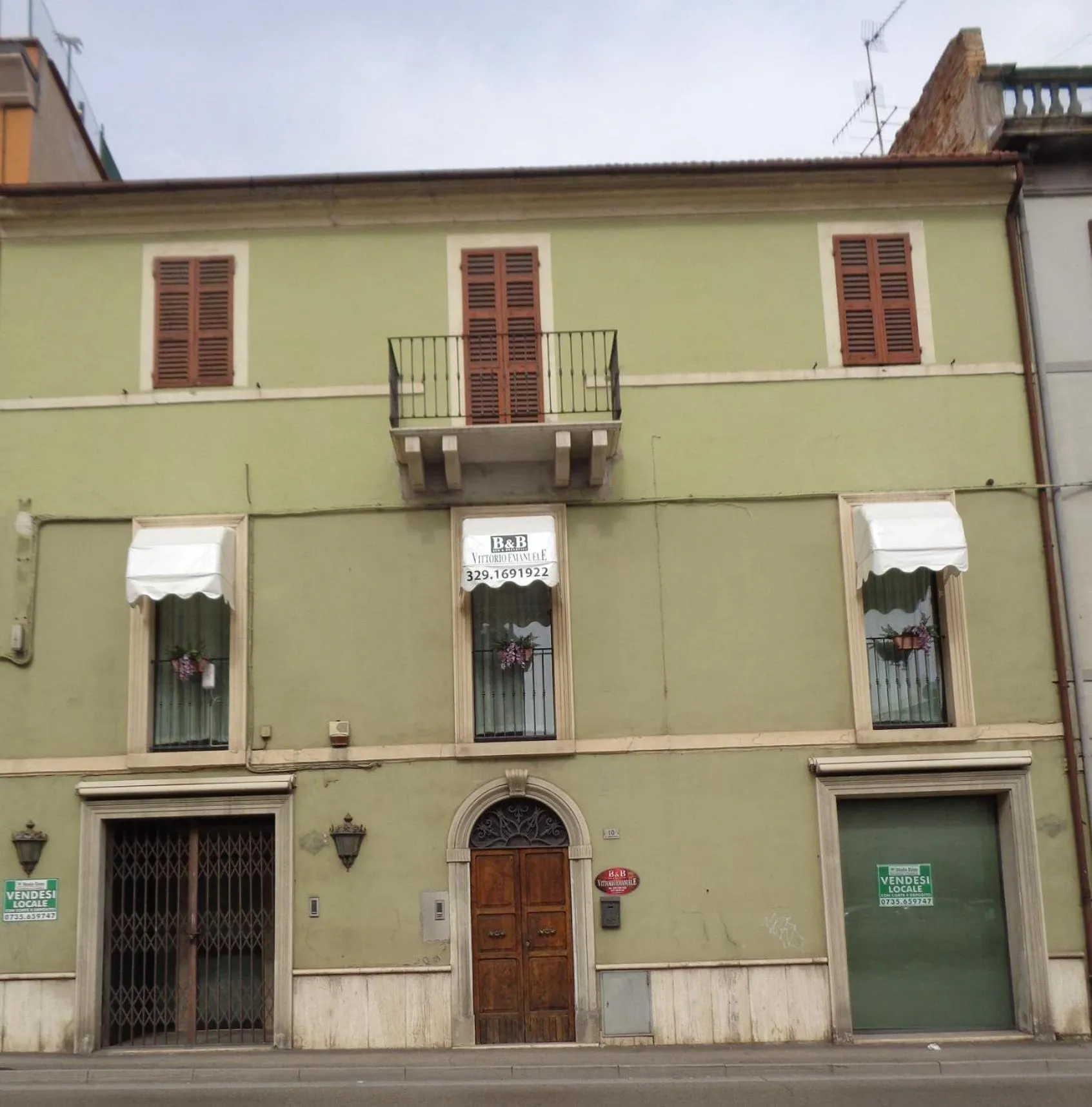 Facade/entrance in B&B Vittorio Emanuele