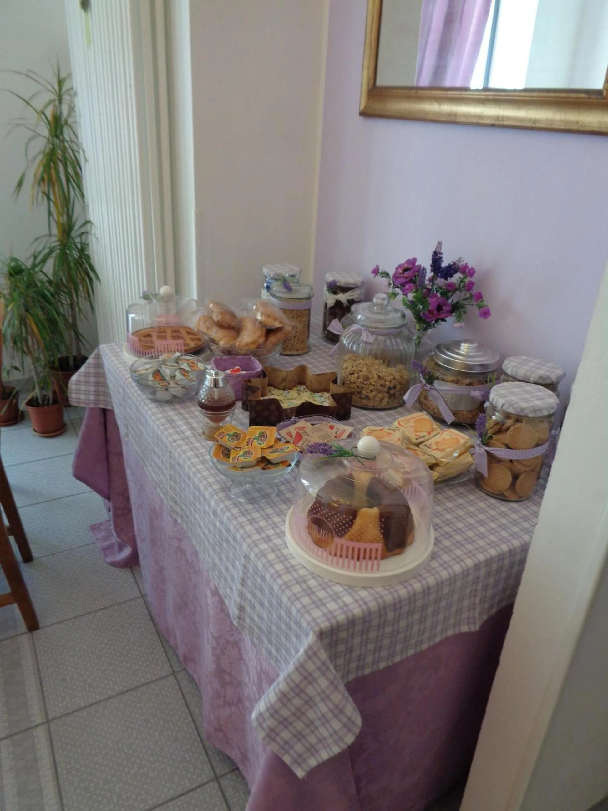 Food and drinks in B&B Vittorio Emanuele