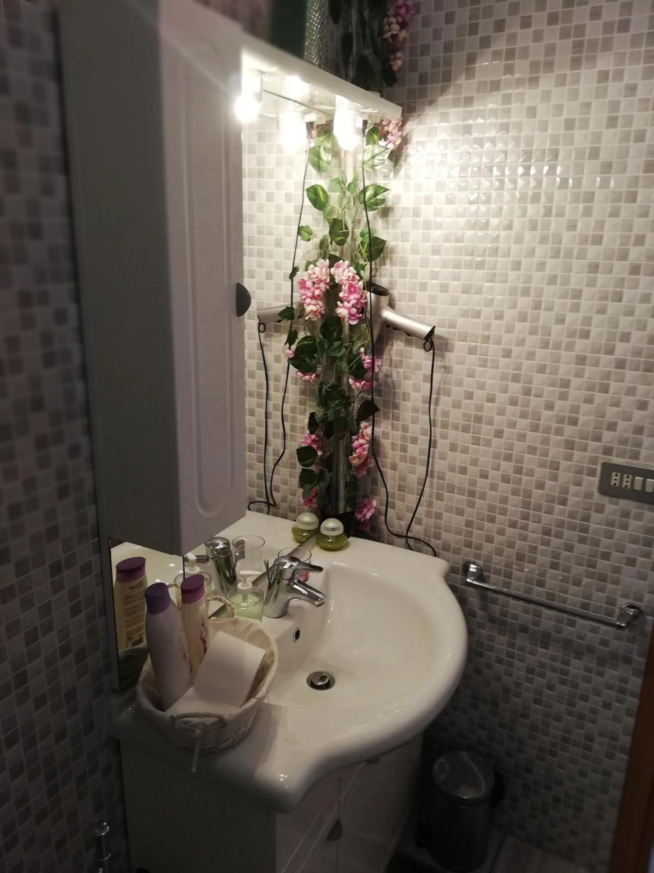 Bathroom in B&B Vittorio Emanuele