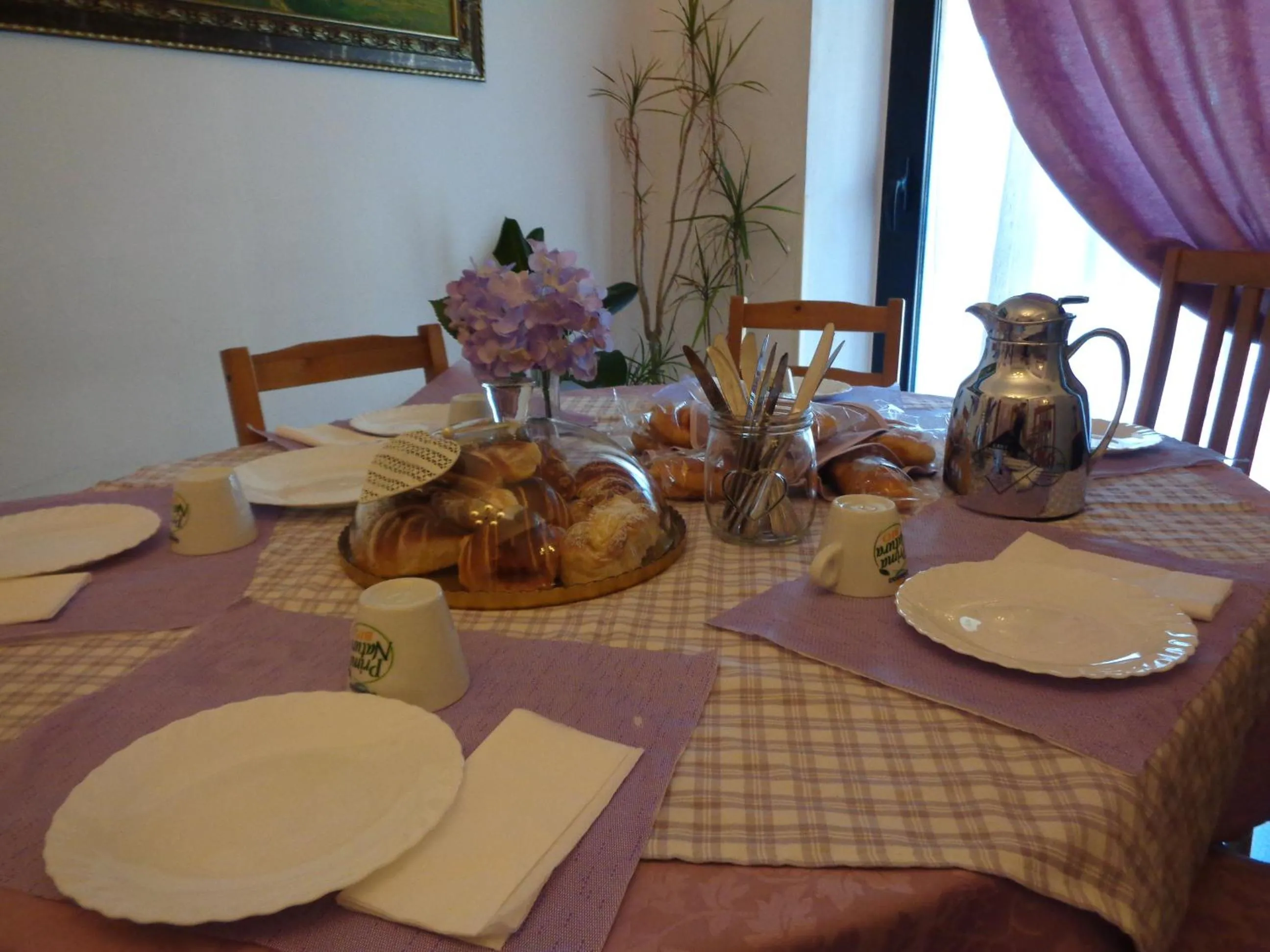 Food and drinks in B&B Vittorio Emanuele
