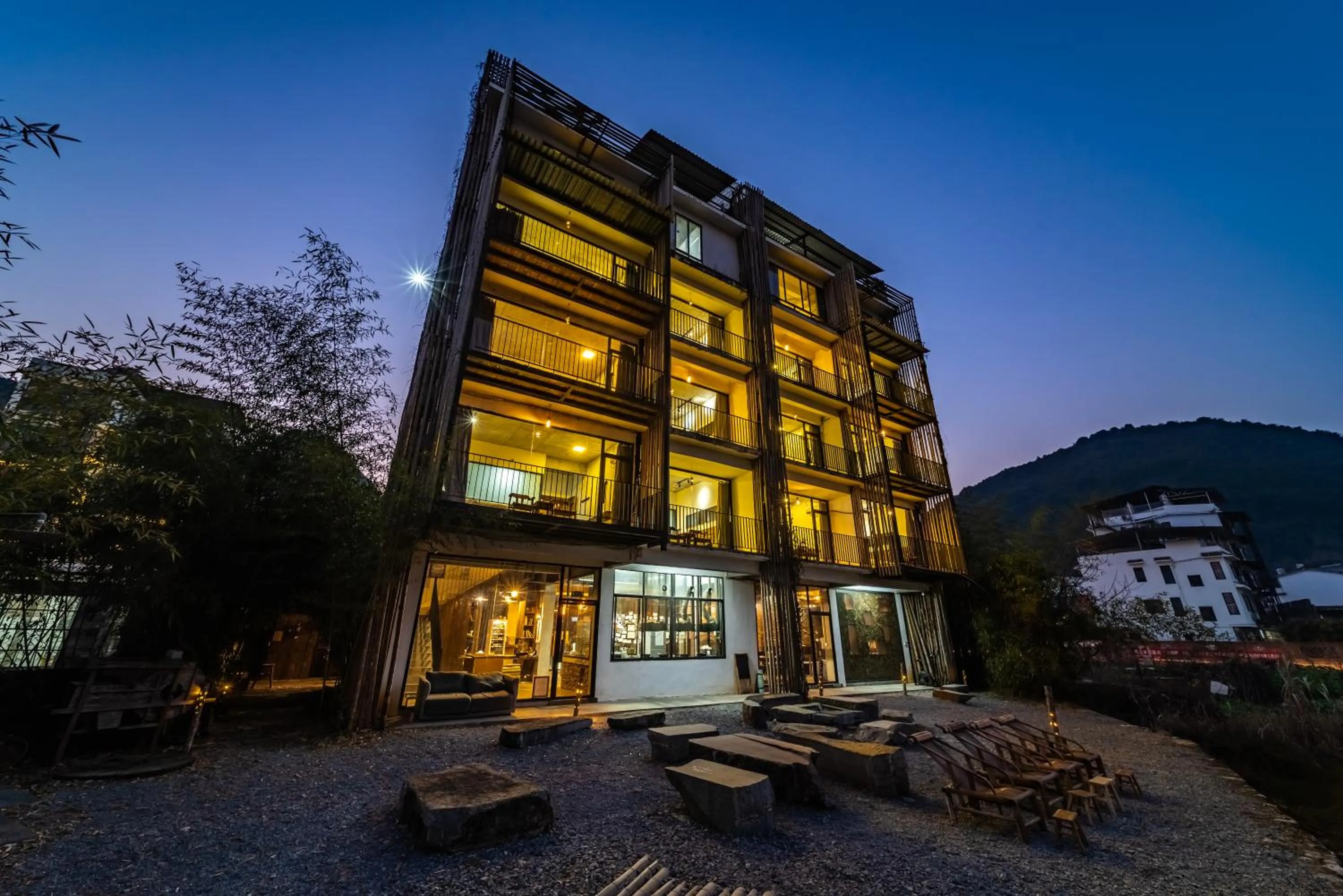 Property building in Yangshuo Sudder Street Guesthouse