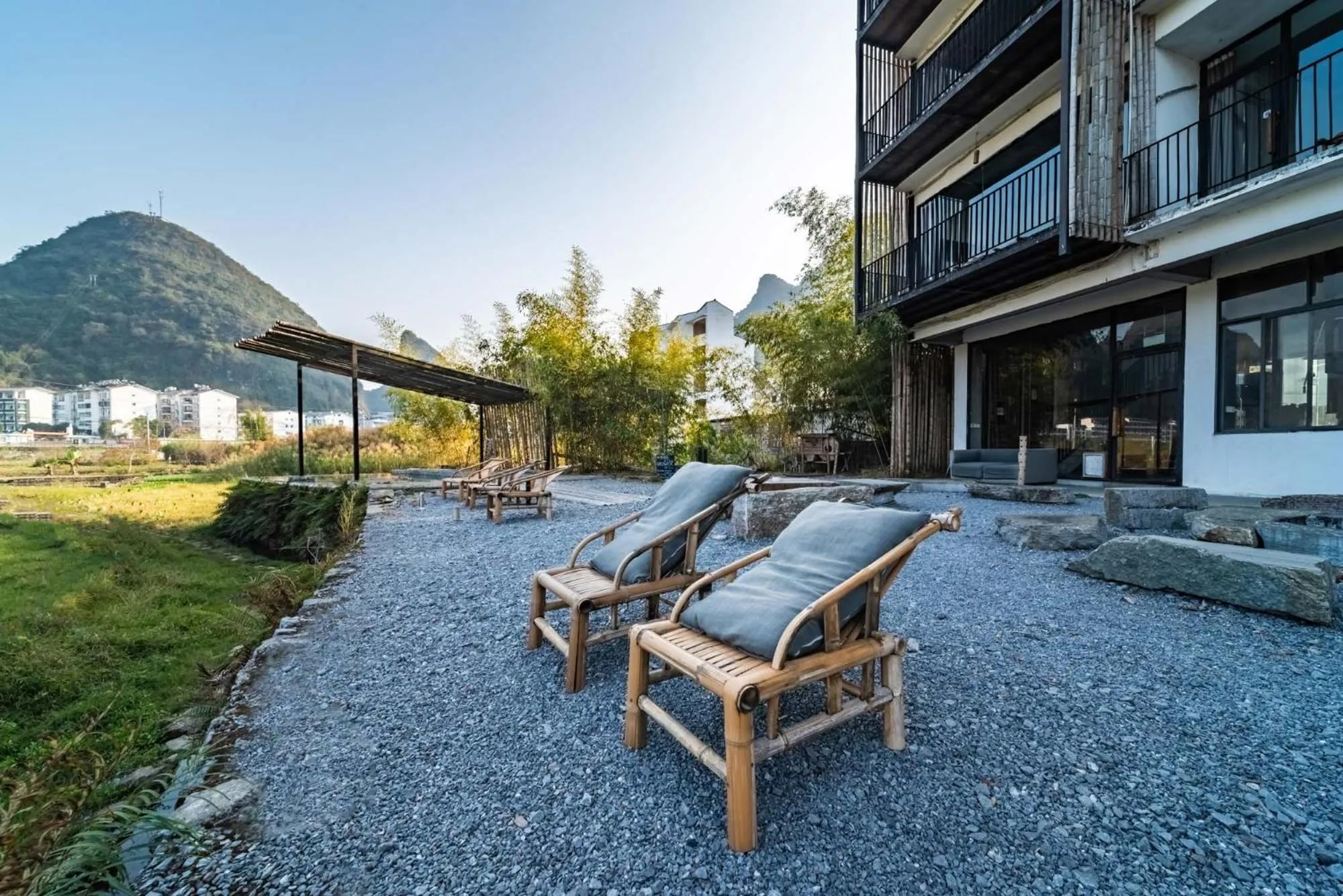 Garden in Yangshuo Sudder Street Guesthouse