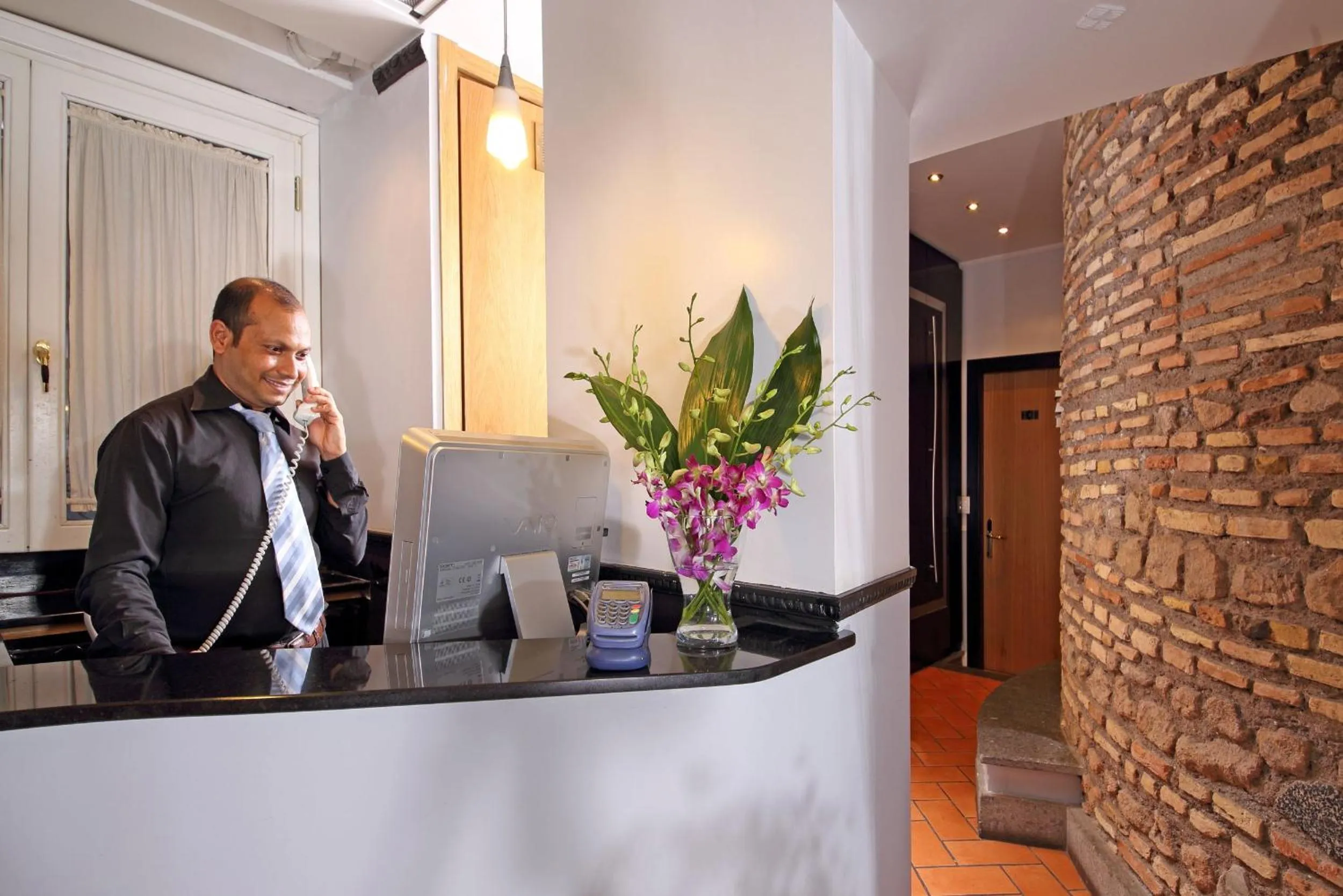 Lobby or reception in Imperium Suite Navona