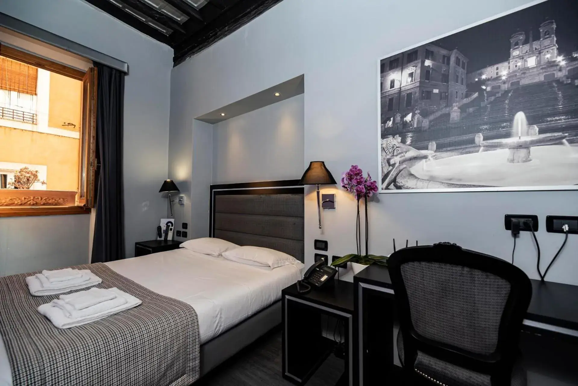 Bed in Imperium Suite Navona Bed in Imperium Suite Navona