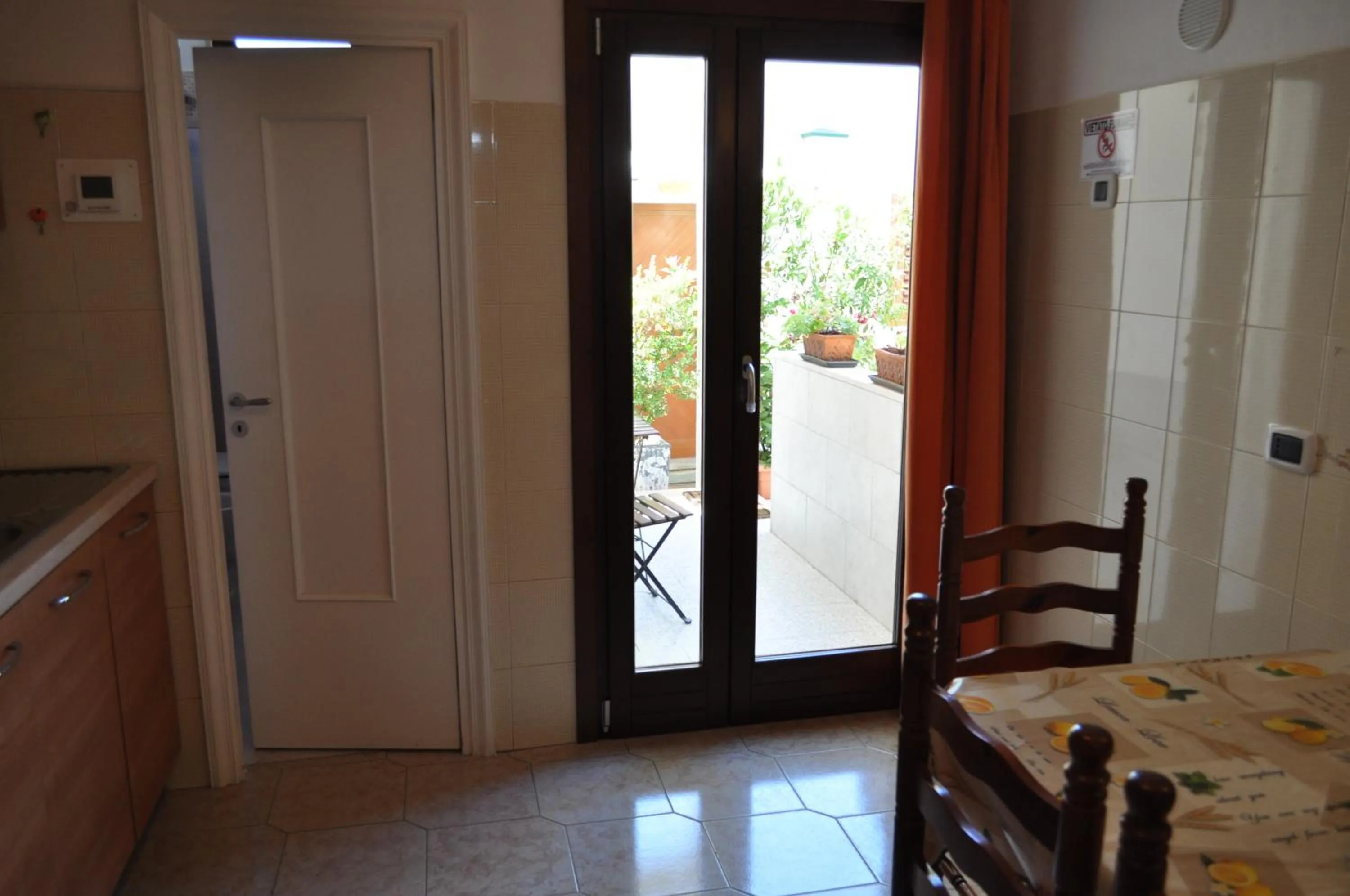 Seating area in 7 Contrade