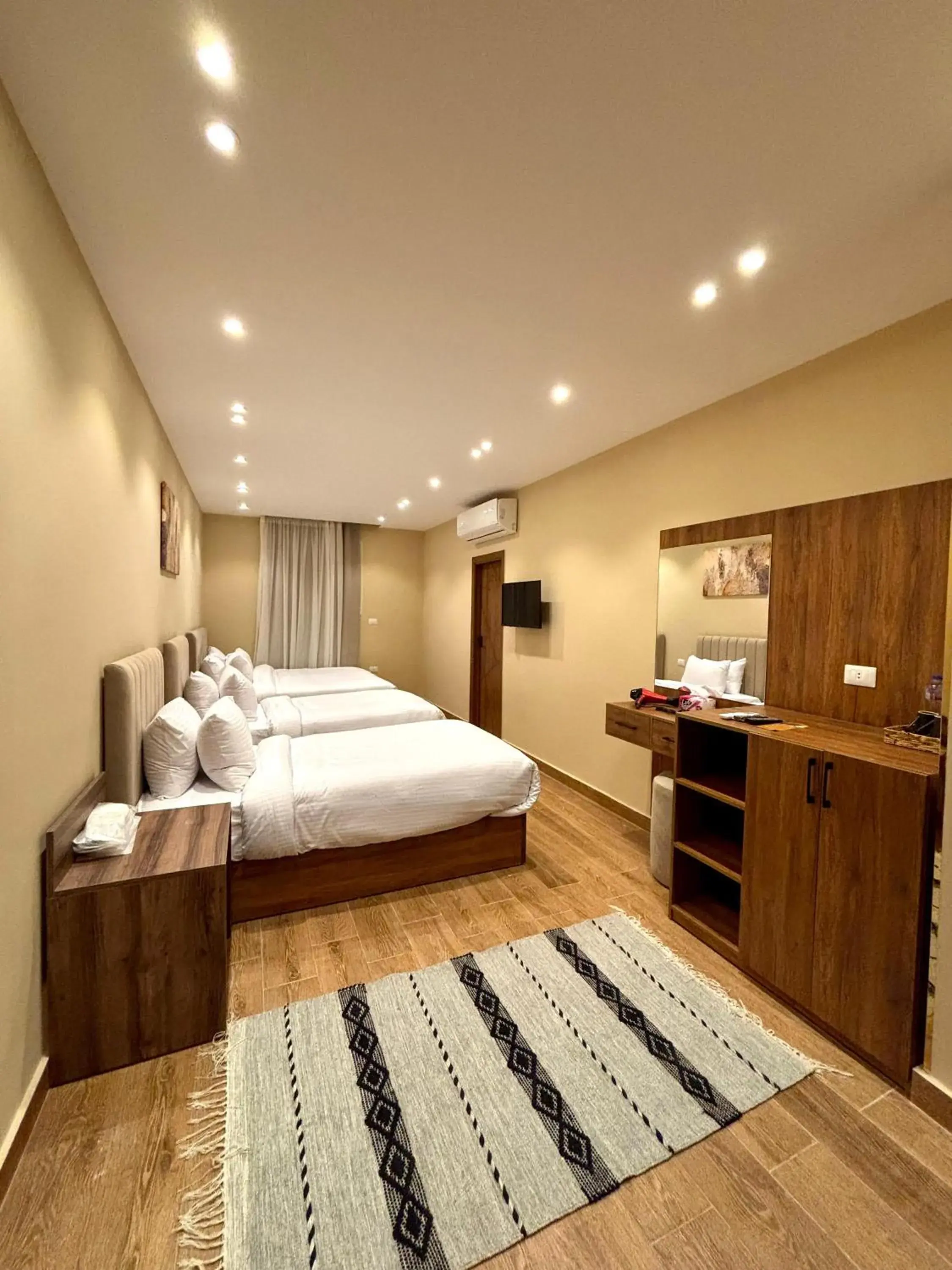 Bed in The Palace Pyramids View Hotel Bed in The Palace Pyramids View Hotel