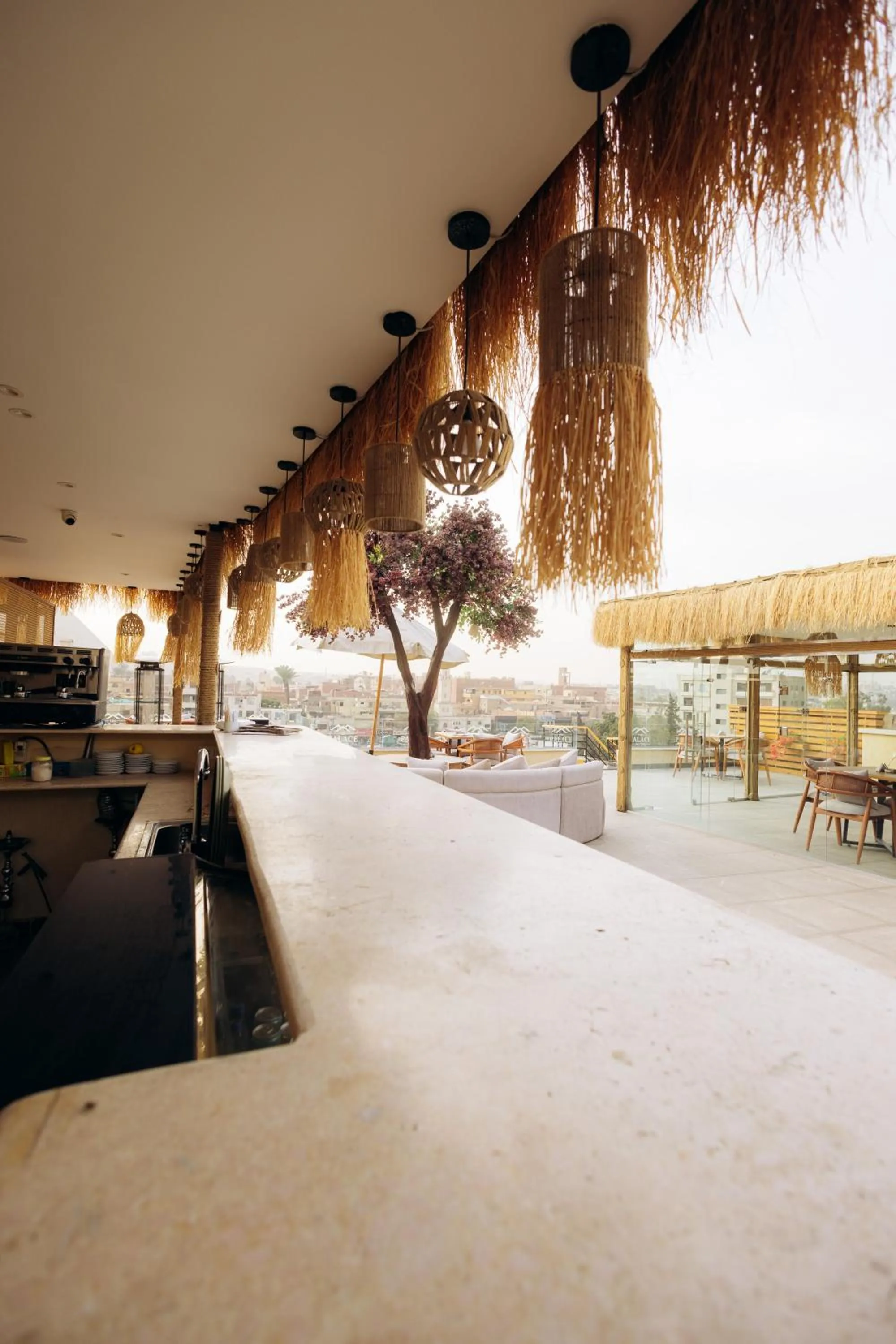 Restaurant/places to eat in The Palace Pyramids View Hotel