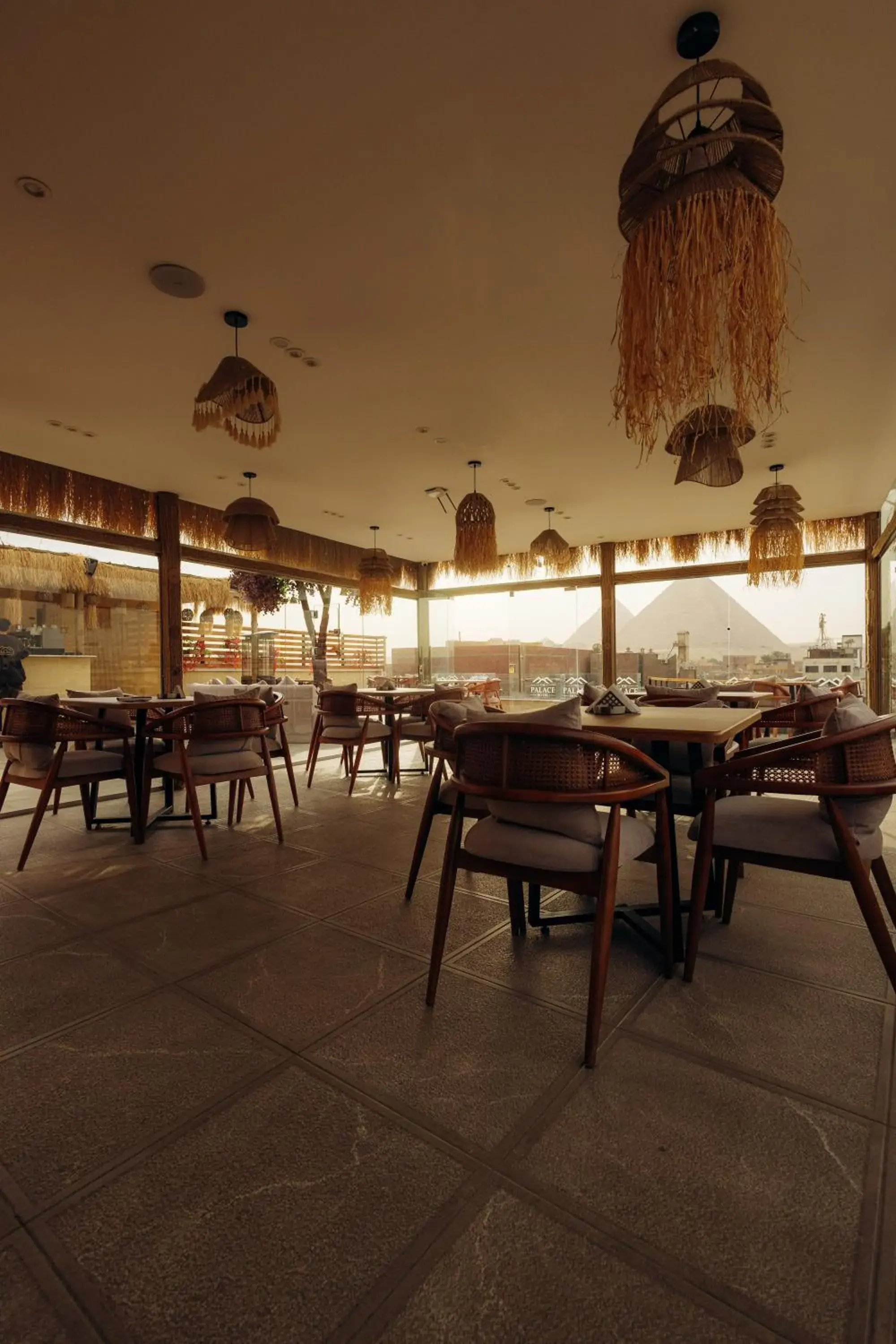 Restaurant/places to eat in The Palace Pyramids View Hotel Restaurant/places to eat in The Palace Pyramids View Hotel