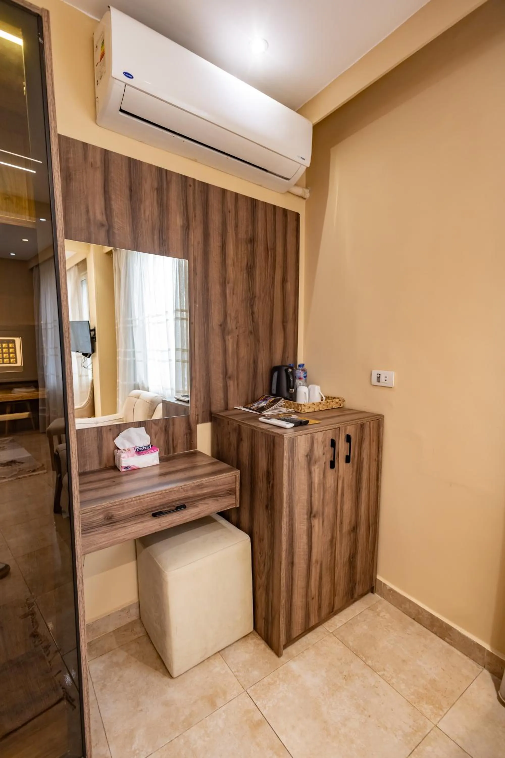 air conditioner in The Palace Pyramids View Hotel