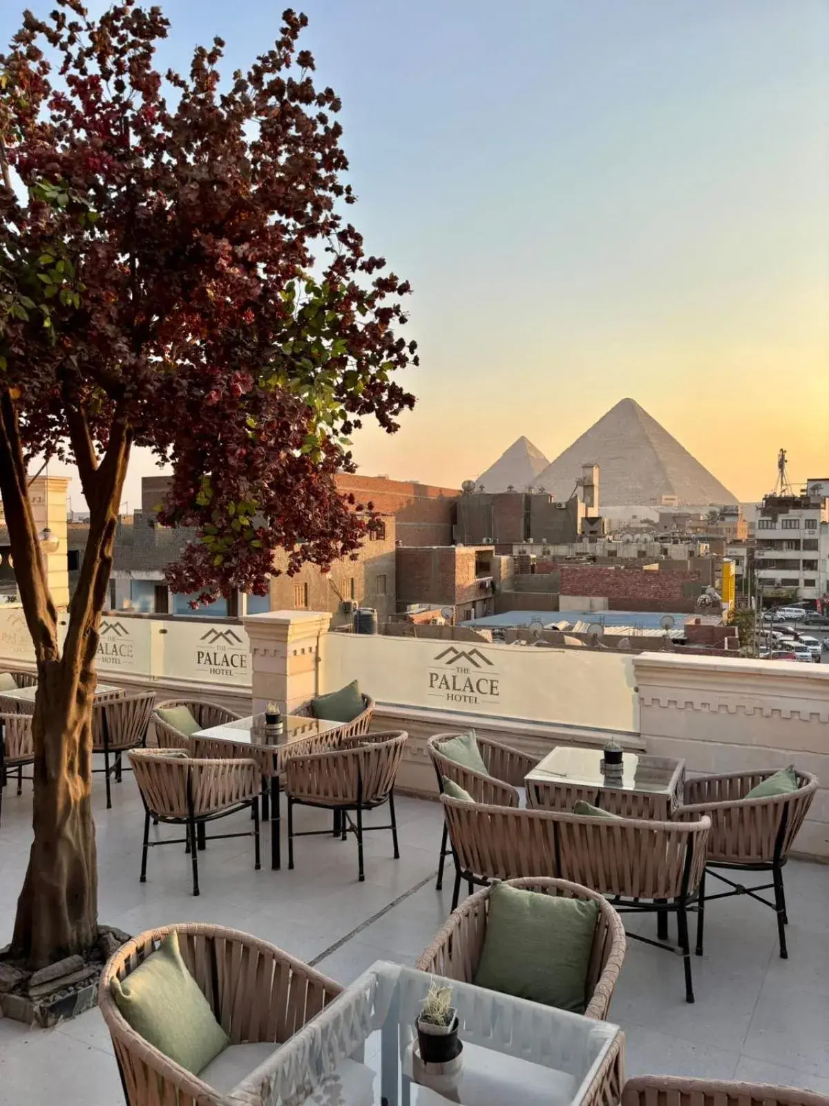 Property building in The Palace Pyramids View Hotel Property building in The Palace Pyramids View Hotel