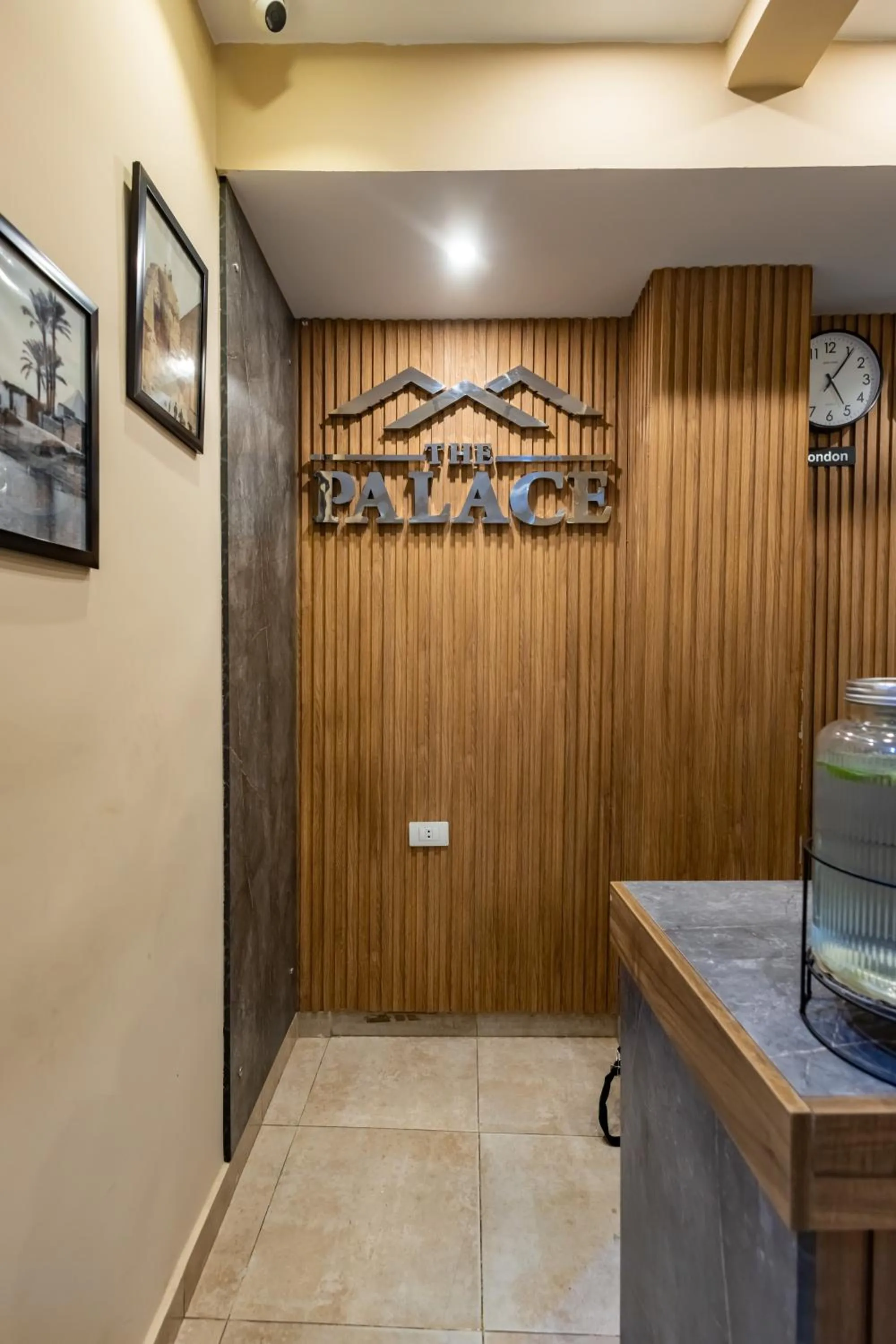 Lobby or reception in The Palace Pyramids View Hotel