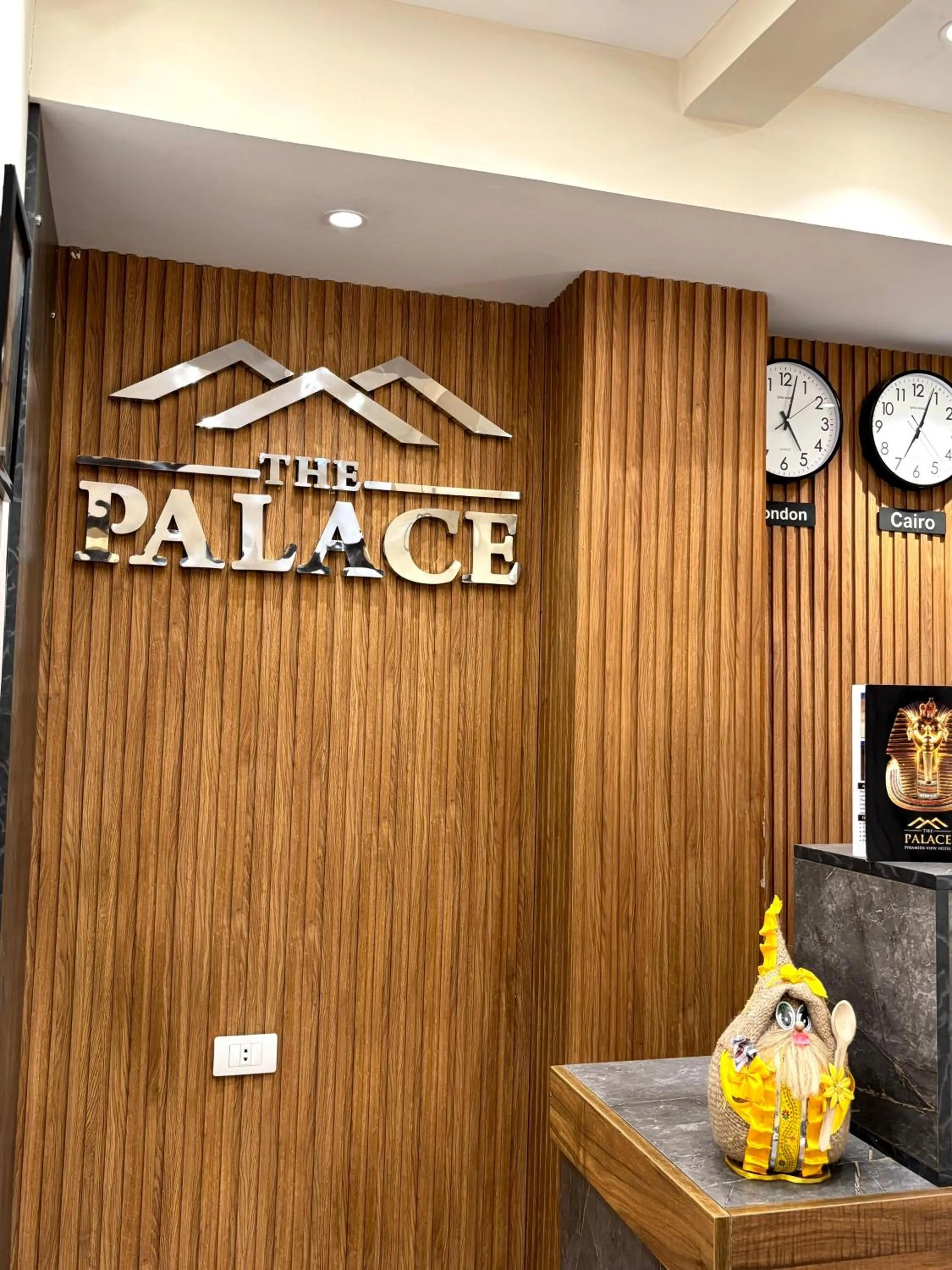 Property logo or sign in The Palace Pyramids View Hotel