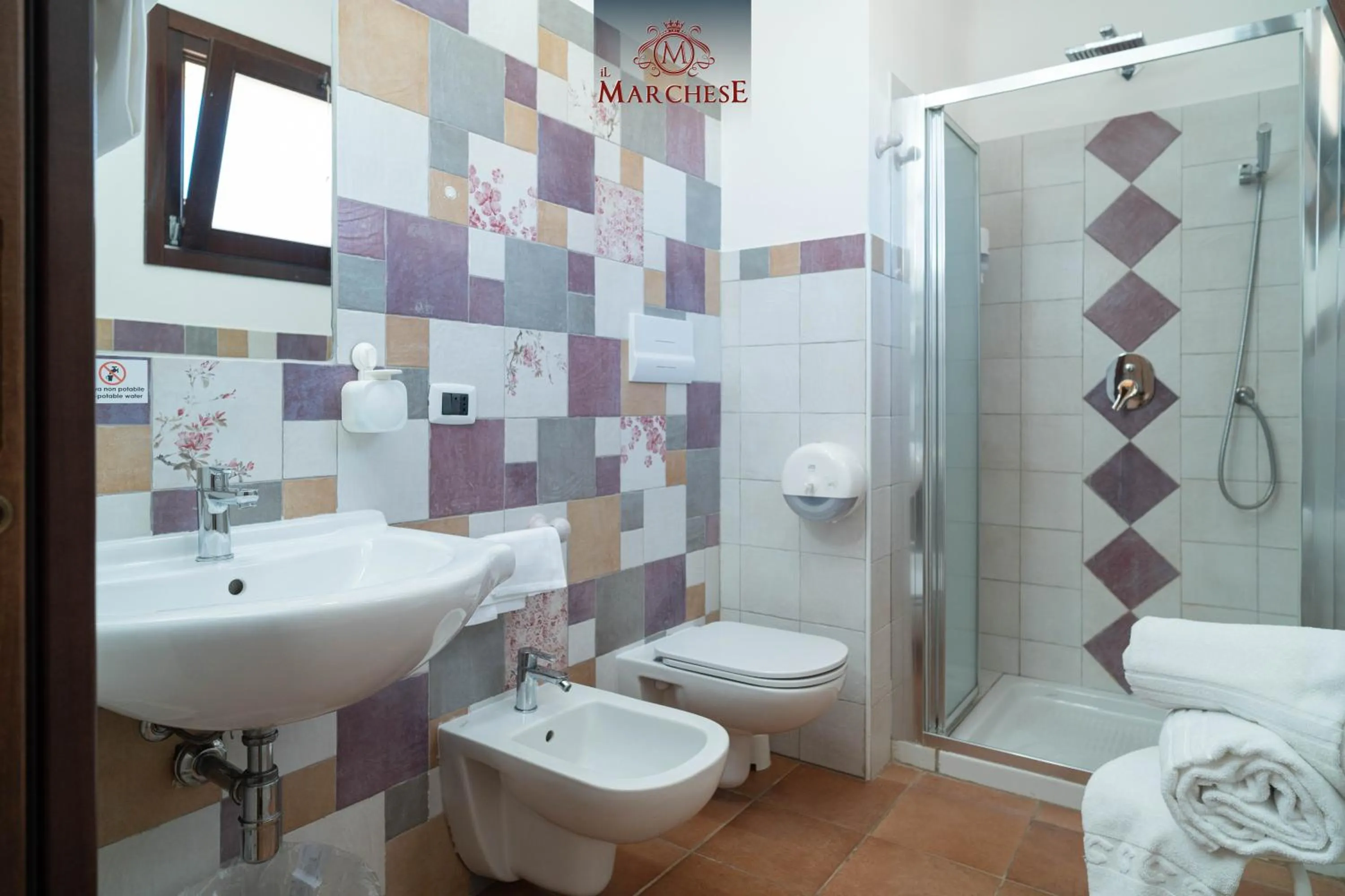 Shower in Il Marchese Hotel & Spa